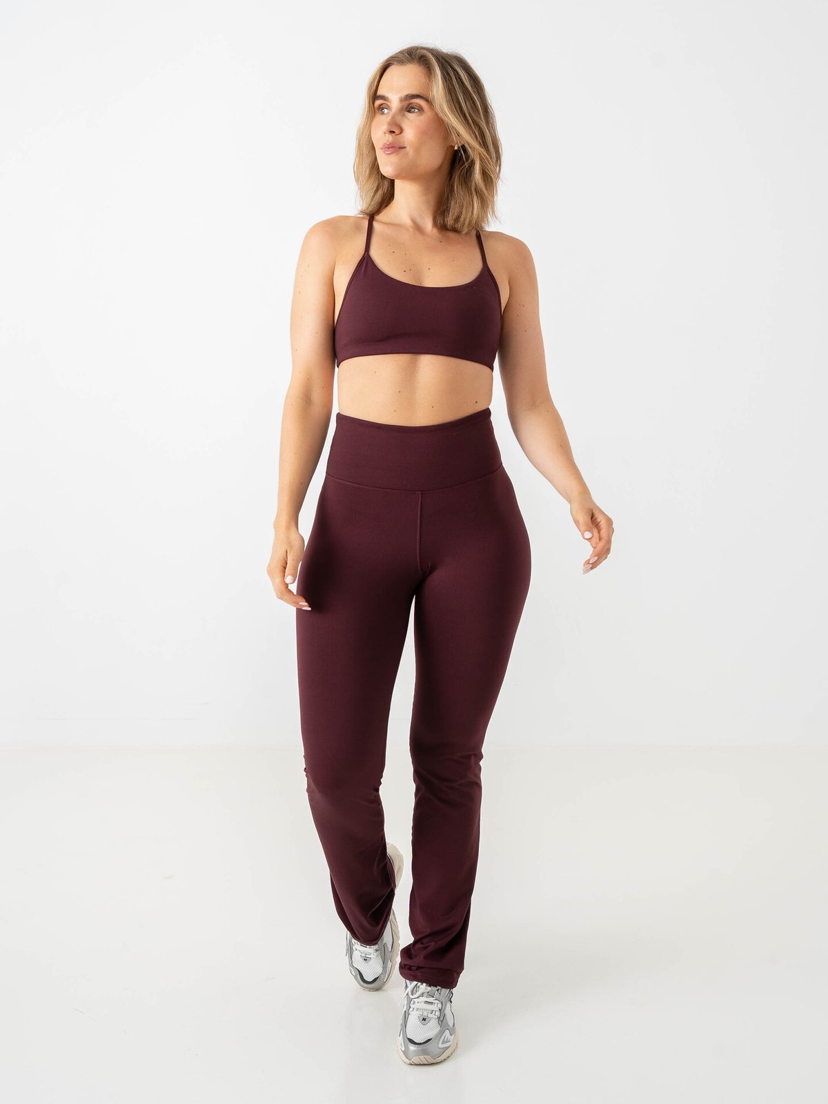 Röhnisch Smoothflex Strap Sportsbra Burgunder