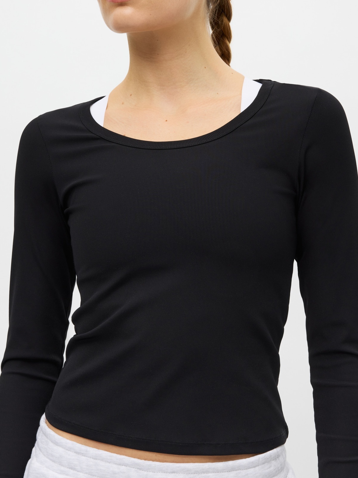 Röhnisch Rib Drymotion Long Sleeve Sort