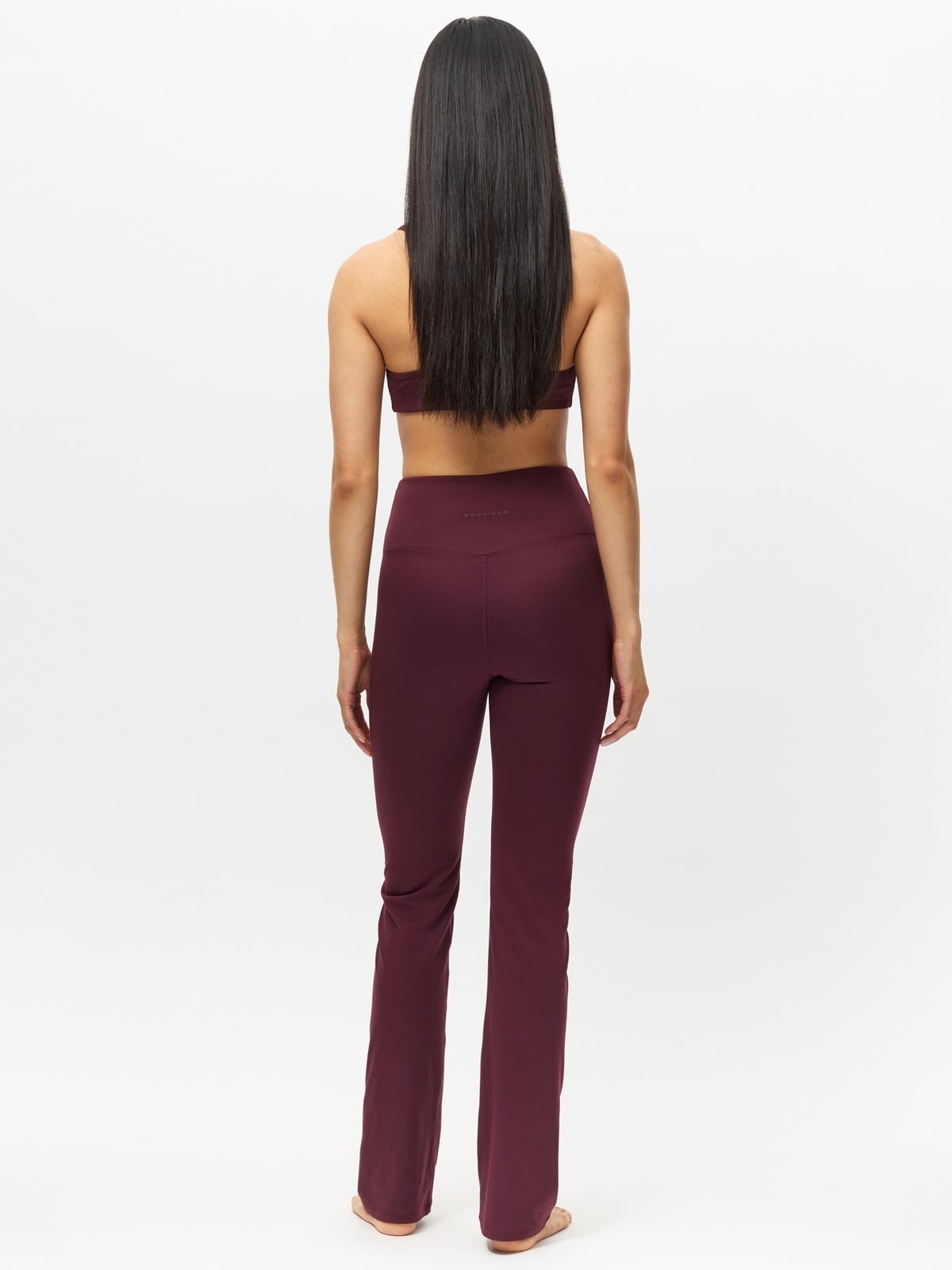 Röhnisch Smoothflex Flare High Waist Tights Burgunder