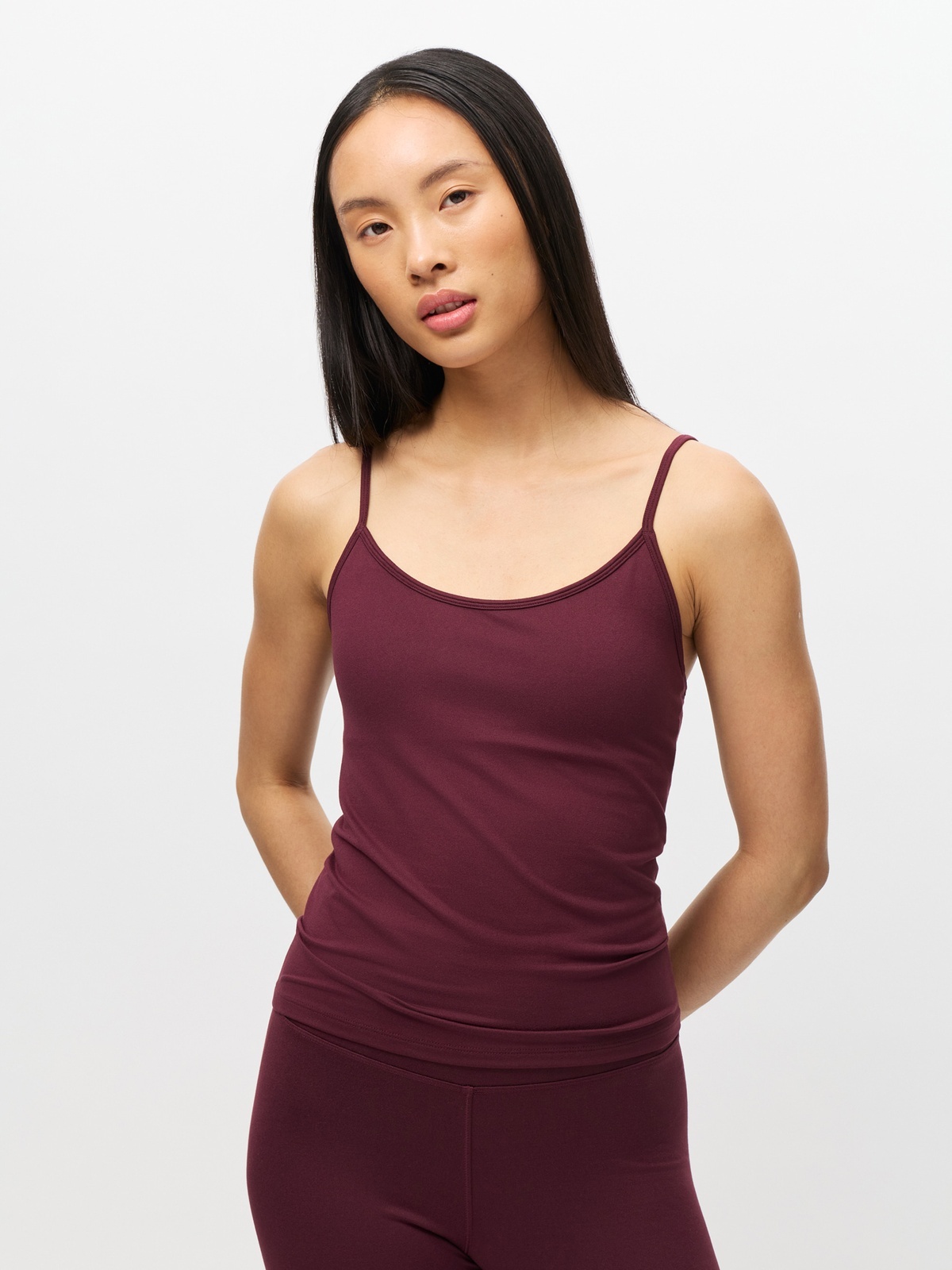 Röhnisch Smoothflex Strap Tank top Burgunder