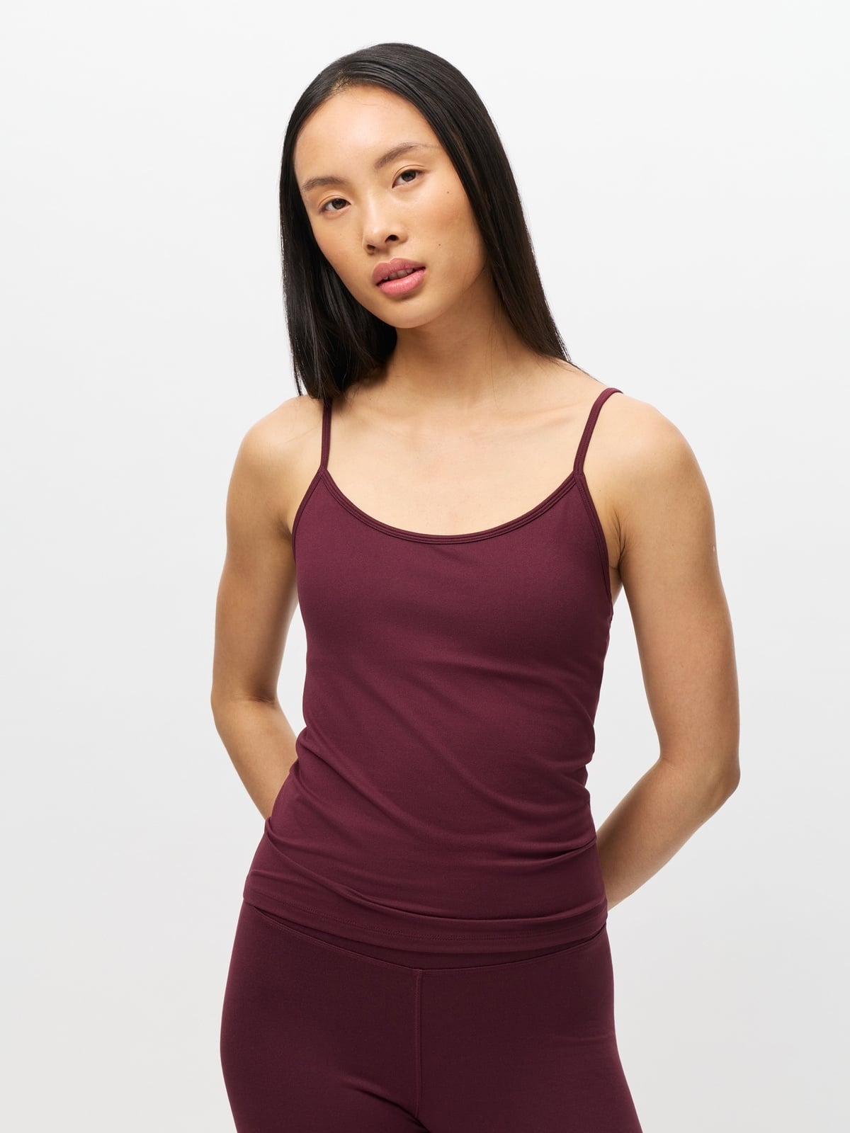 Röhnisch Smoothflex Strap Tank top Burgunder