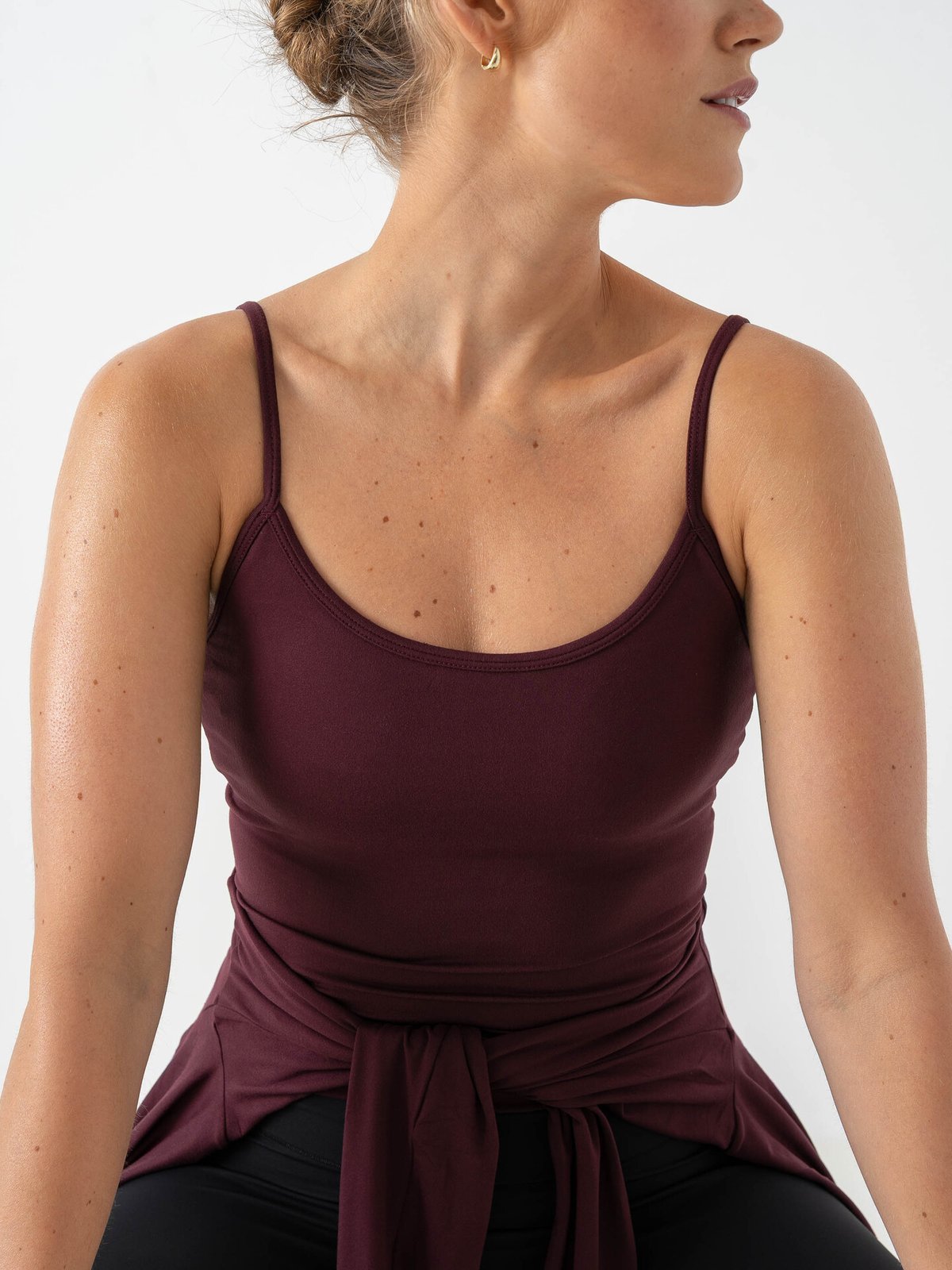 Röhnisch Smoothflex Strap Tank top Burgunder