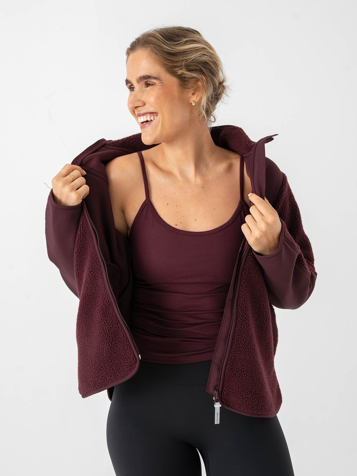 Röhnisch Smoothflex Strap Tank top Burgunder