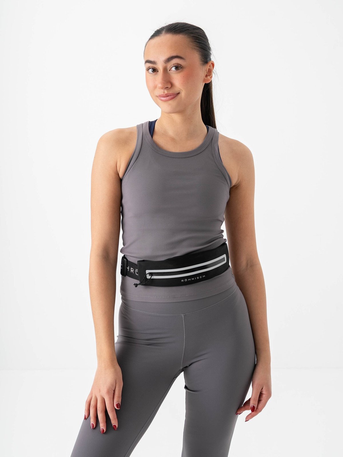 Röhnisch Issa Expandable Running Belt Black
