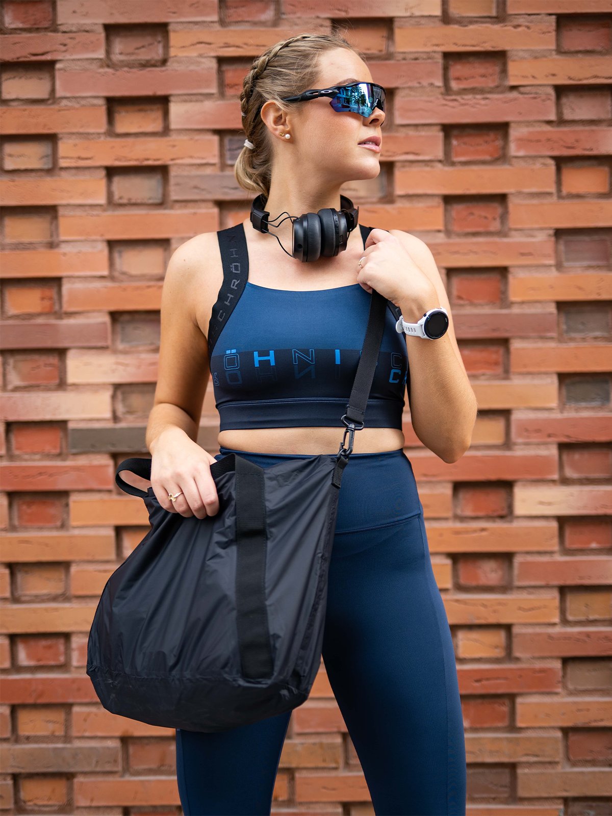 Röhnisch Kay Printed Sportsbra Kay Printed Navy