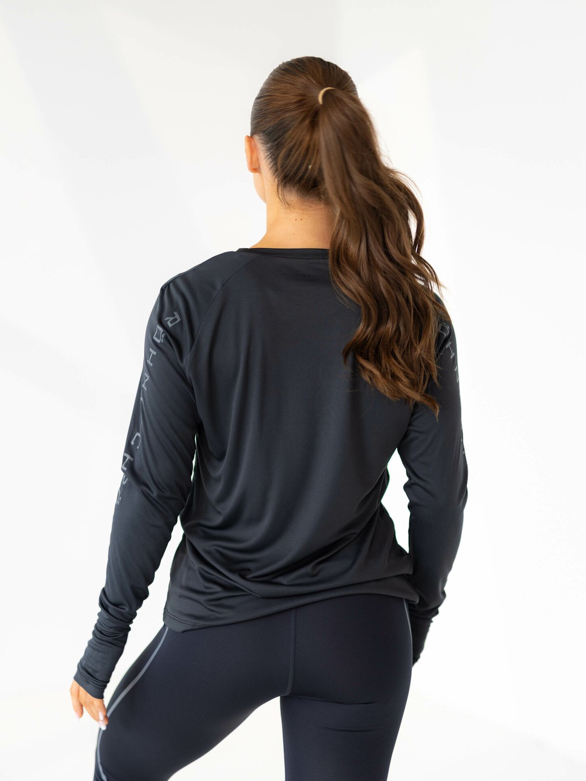 Röhnisch Active Logo Long Sleeve Svart