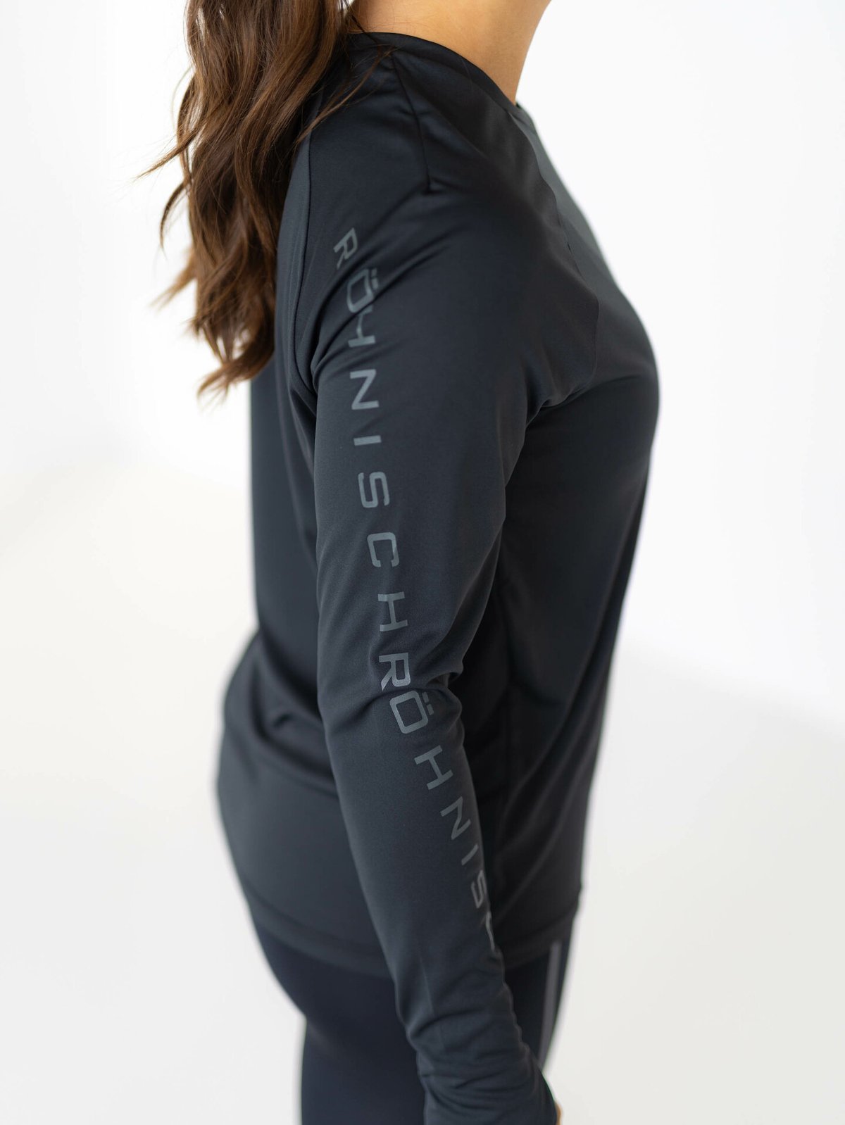 Röhnisch Active Logo Long Sleeve Svart