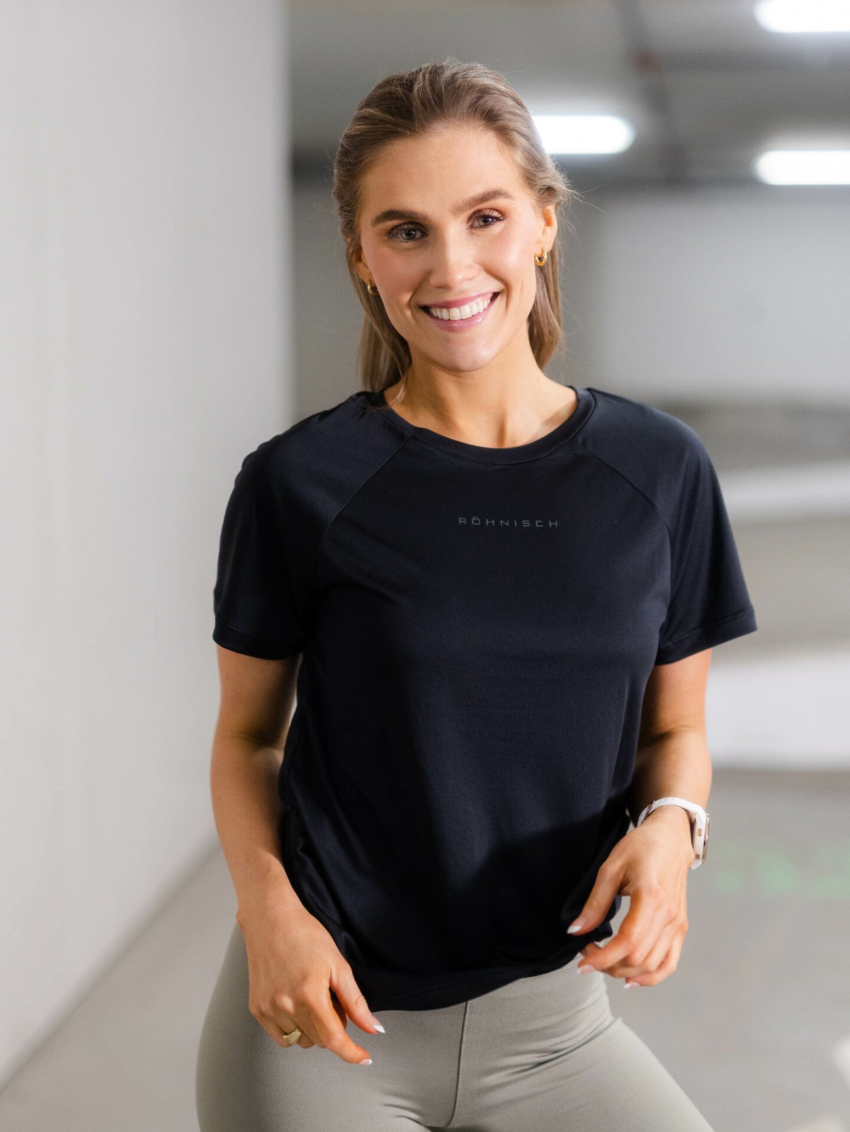 Röhnisch Active Logo Tee Black