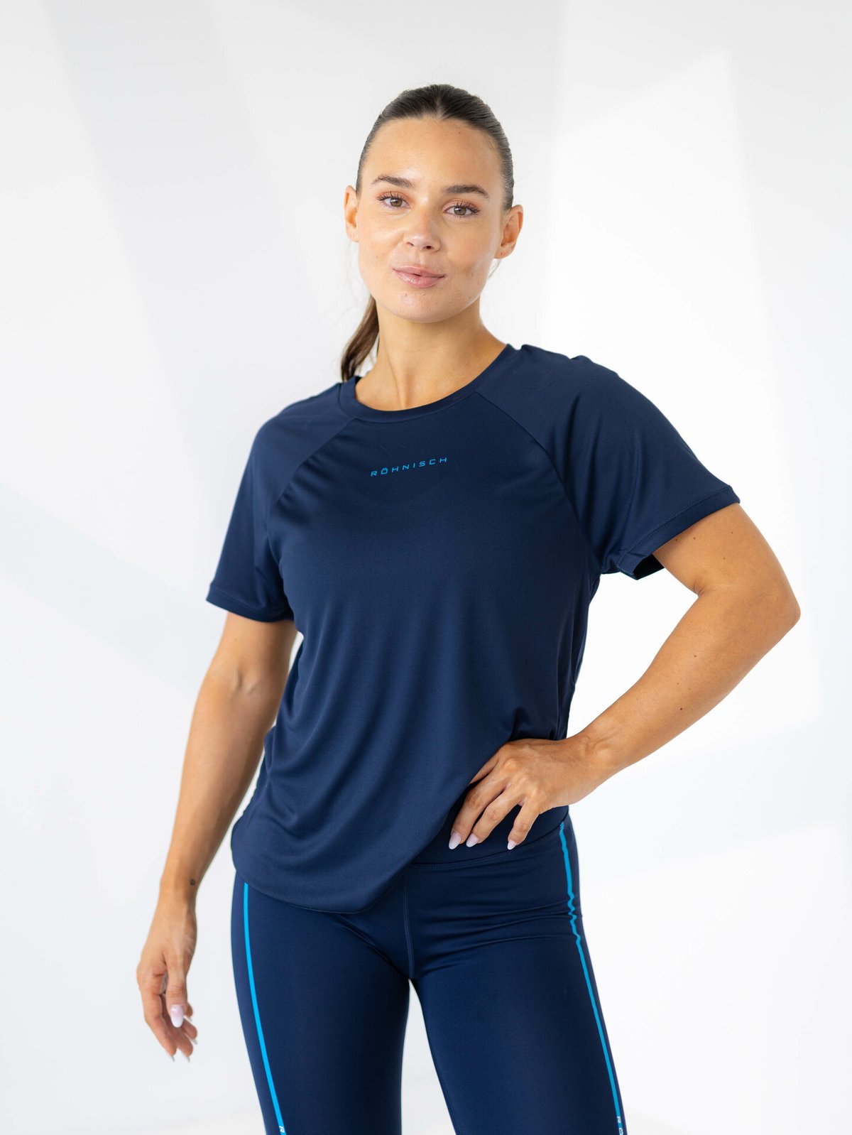 Röhnisch Active Logo Tee Navy