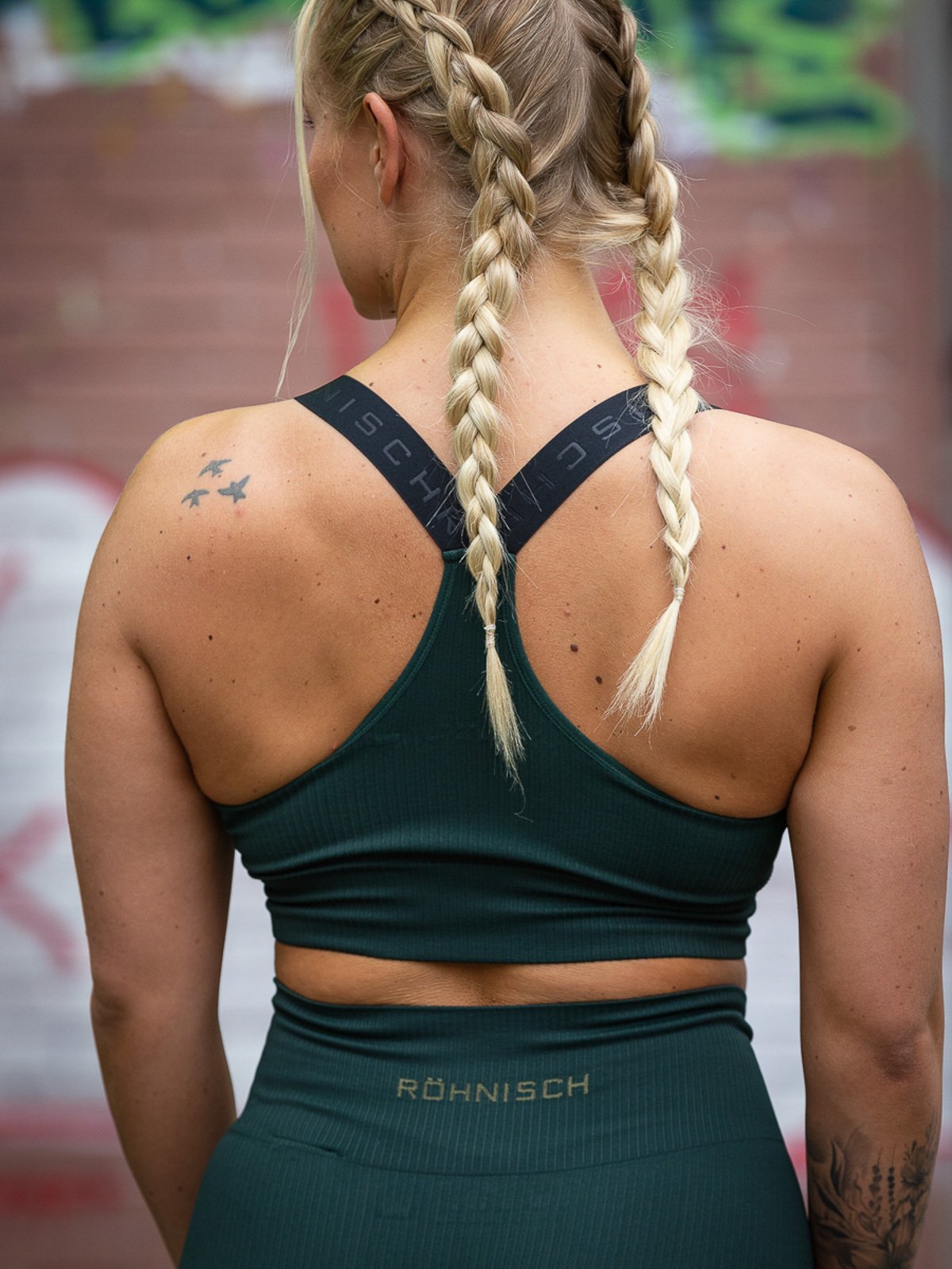 Röhnisch Seamless Rib Sportsbra Scarab