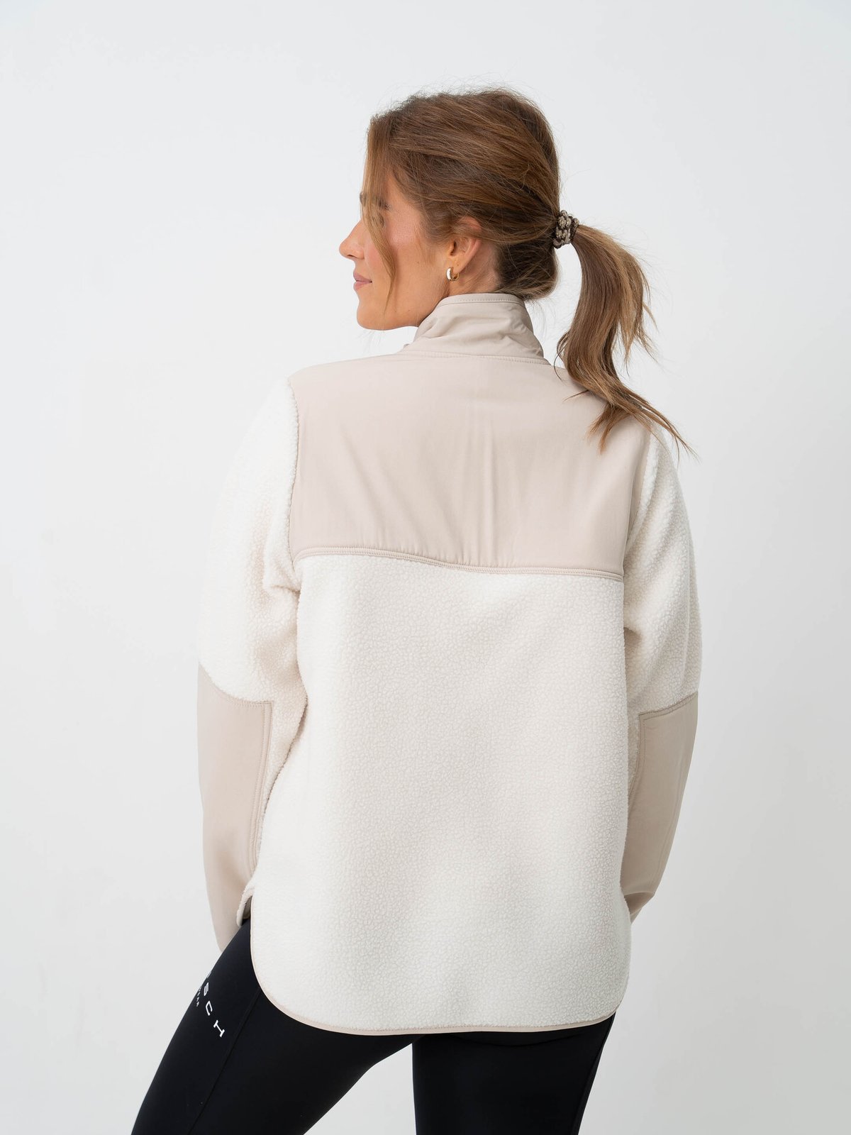 Röhnisch Phoebe Pile Jacket Peyote Beige