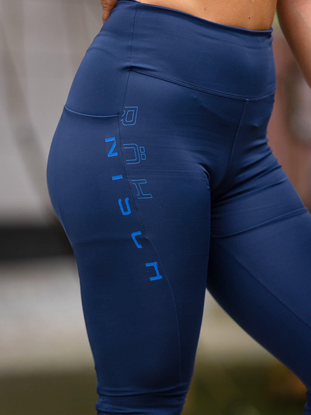 Röhnisch Tempo Logo Tights Black Iris