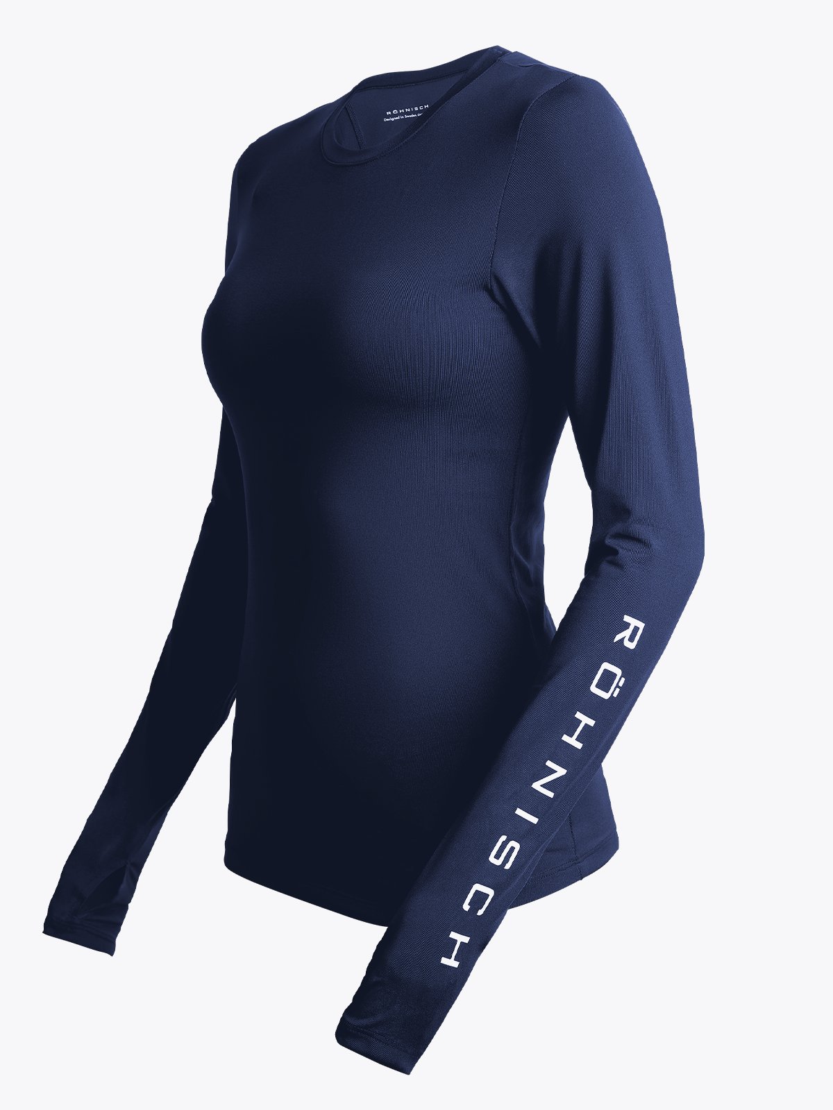 Röhnisch Arc Long Sleeve Black Iris