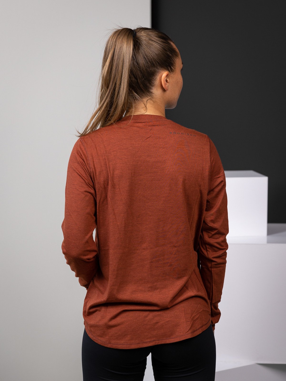 Röhnisch Saima Loose Long Sleeve Smoked Paprika