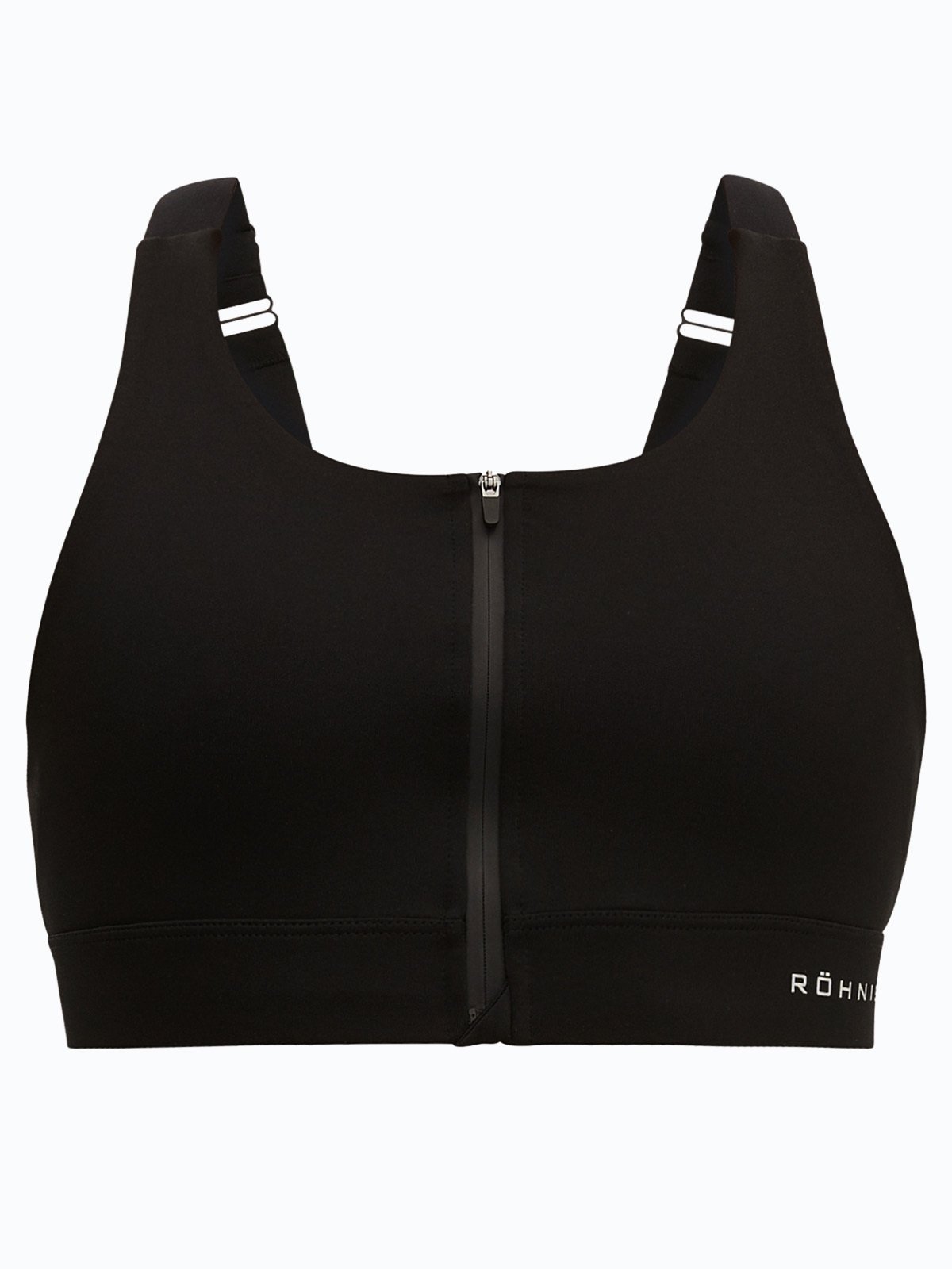Röhnisch Zip Up Sportsbra Black