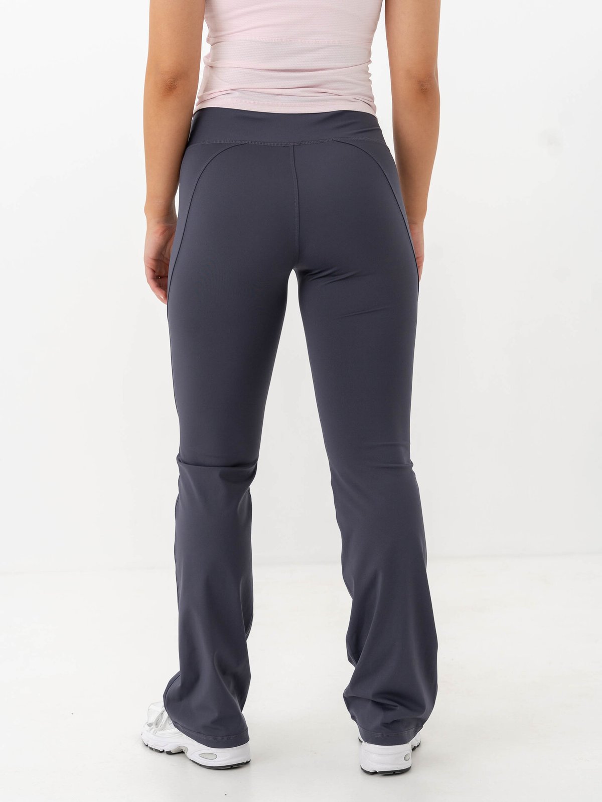 Röhnisch Flattering High Waist Pants Dark Grey Plum