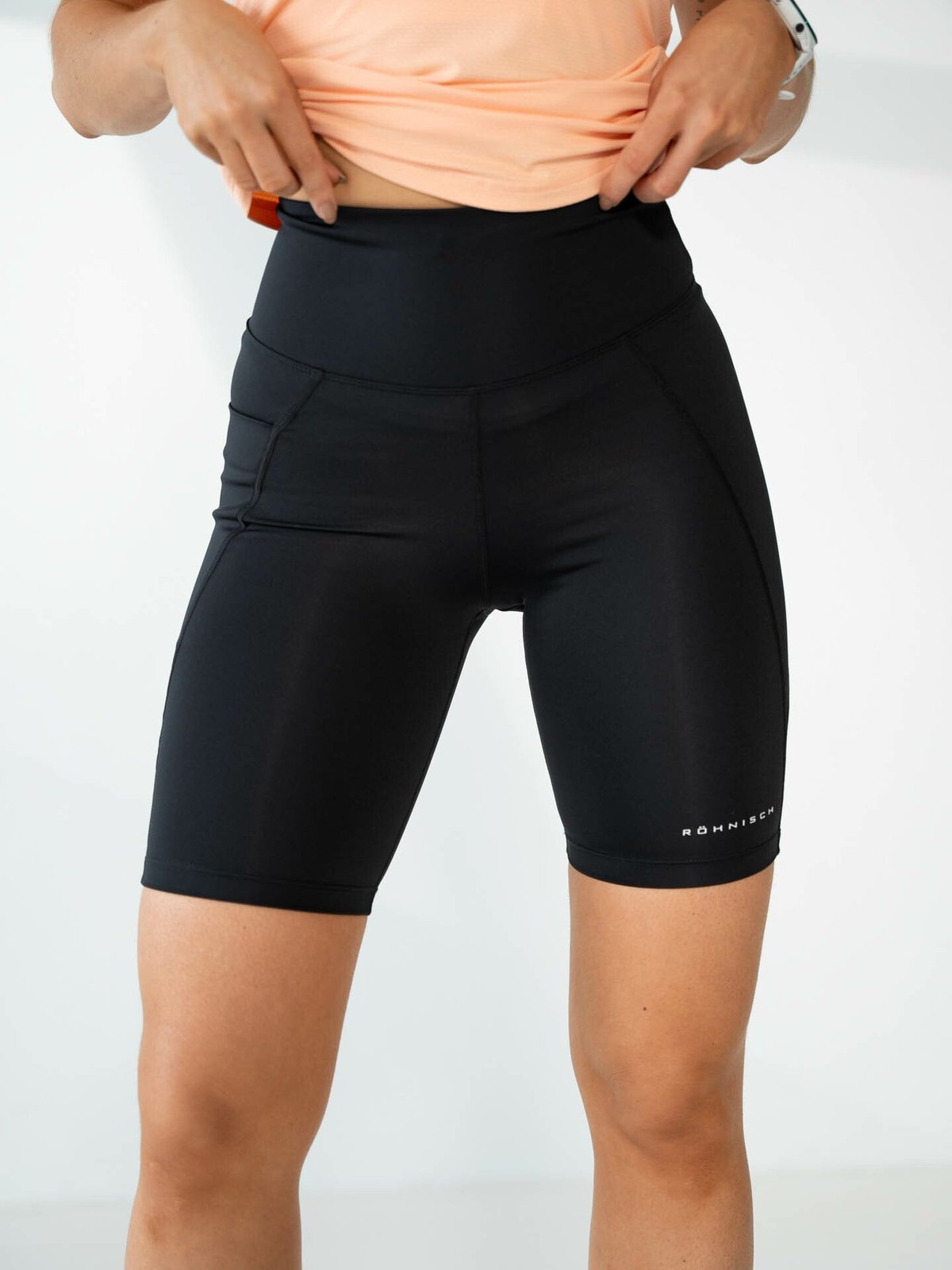 Röhnisch Flattering High Waist Bike tights Black