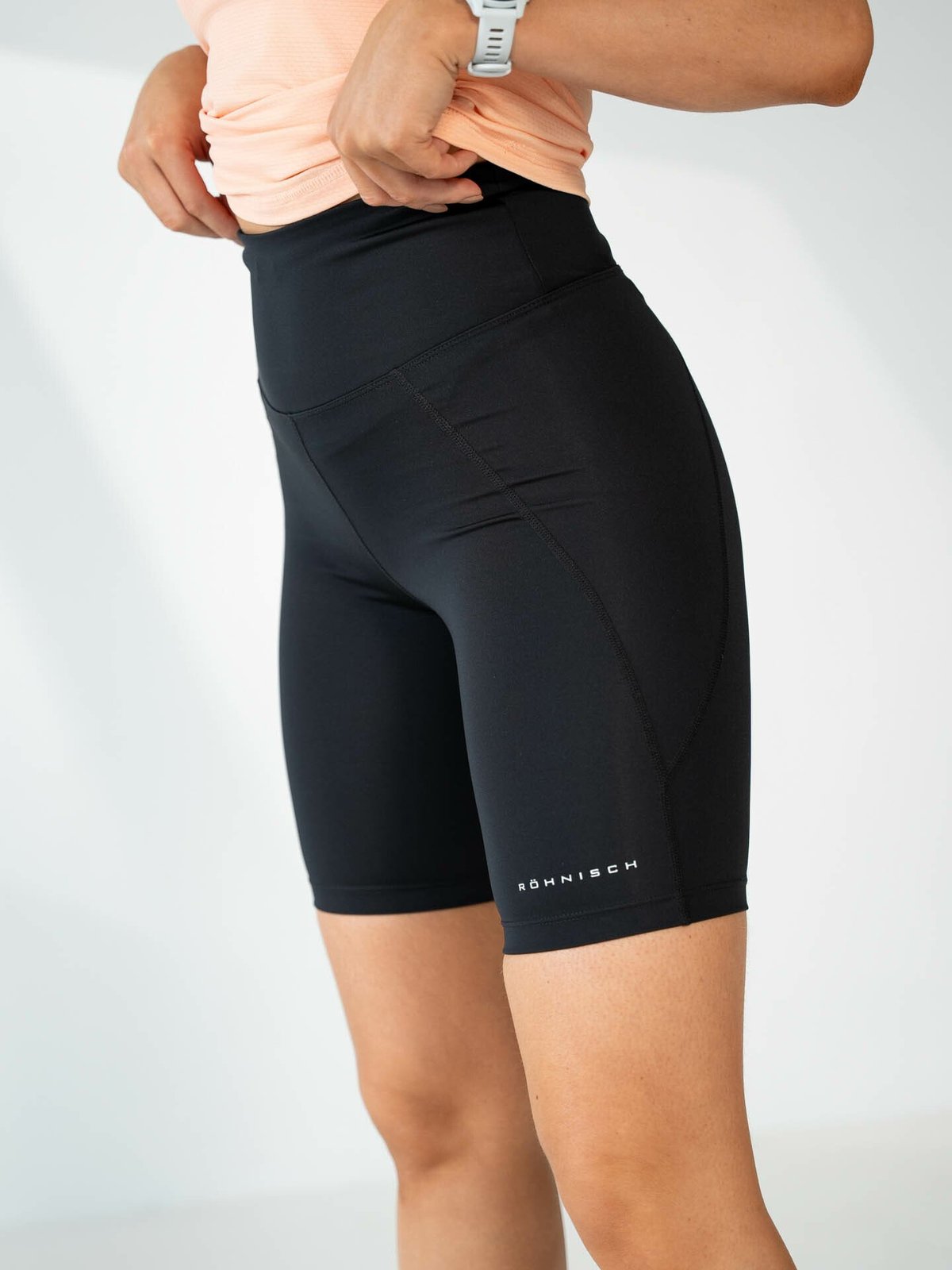 Röhnisch Flattering High Waist Bike tights Black