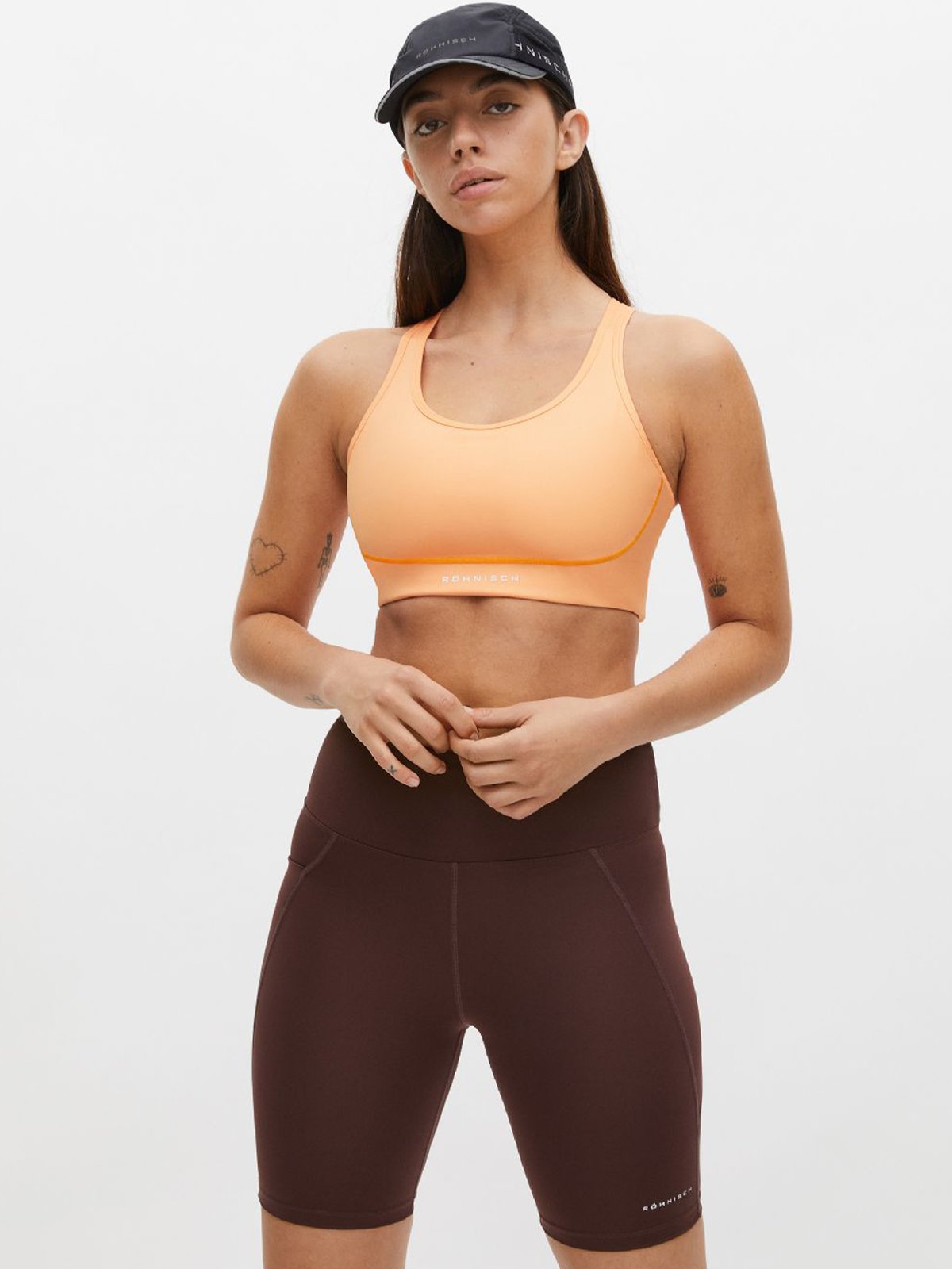 Röhnisch Flattering High Waist Bike tights Brun