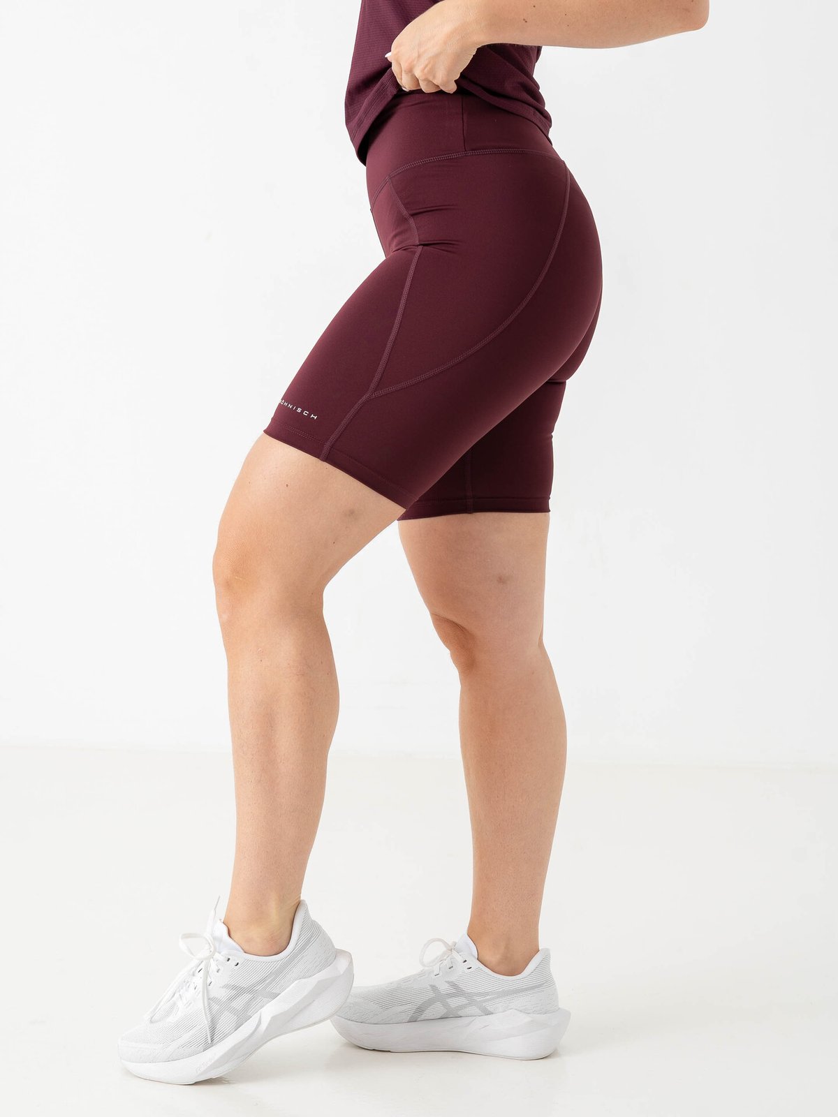 Röhnisch Flattering High Waist Bike tights Burgunder
