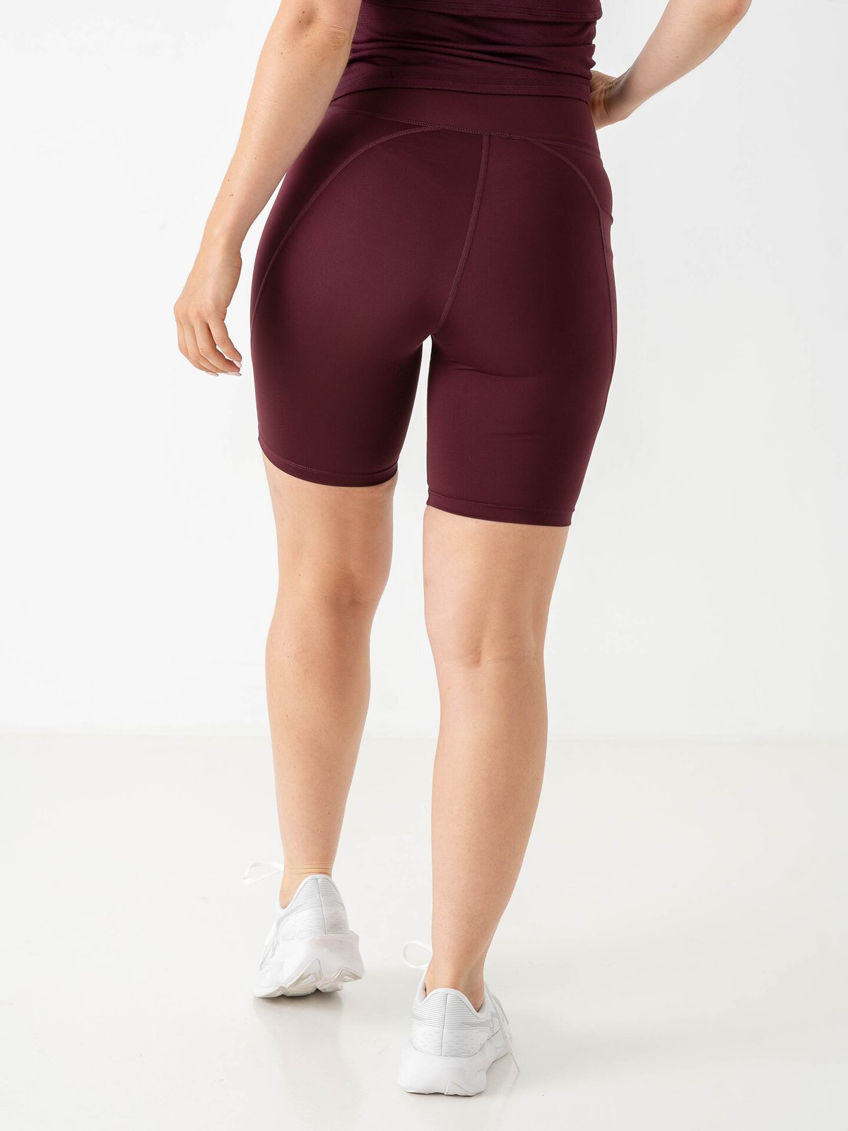 Röhnisch Flattering High Waist Bike tights Burgunder