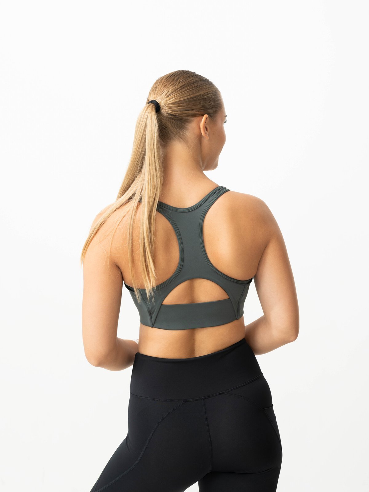 Röhnisch Flattering Sportsbra Dark Grey Melange