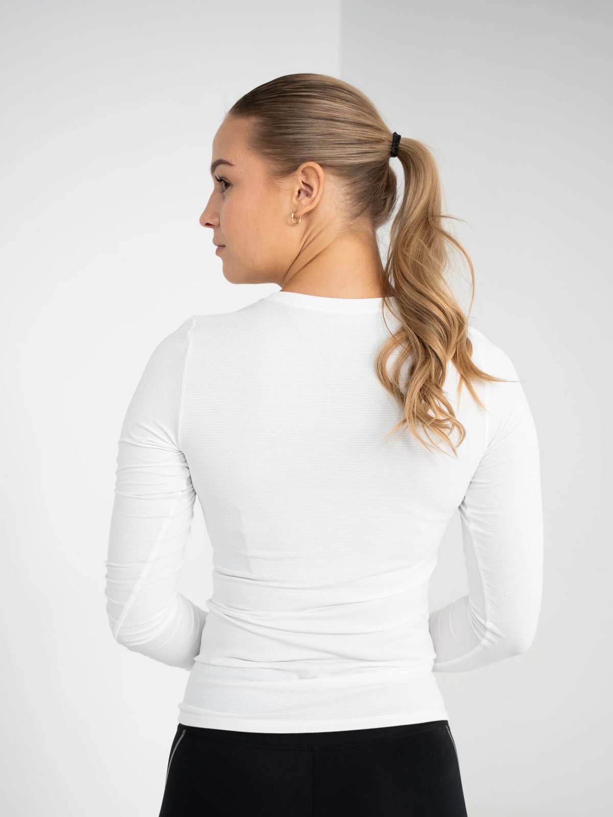 Röhnisch Jaquard Long Sleeve White