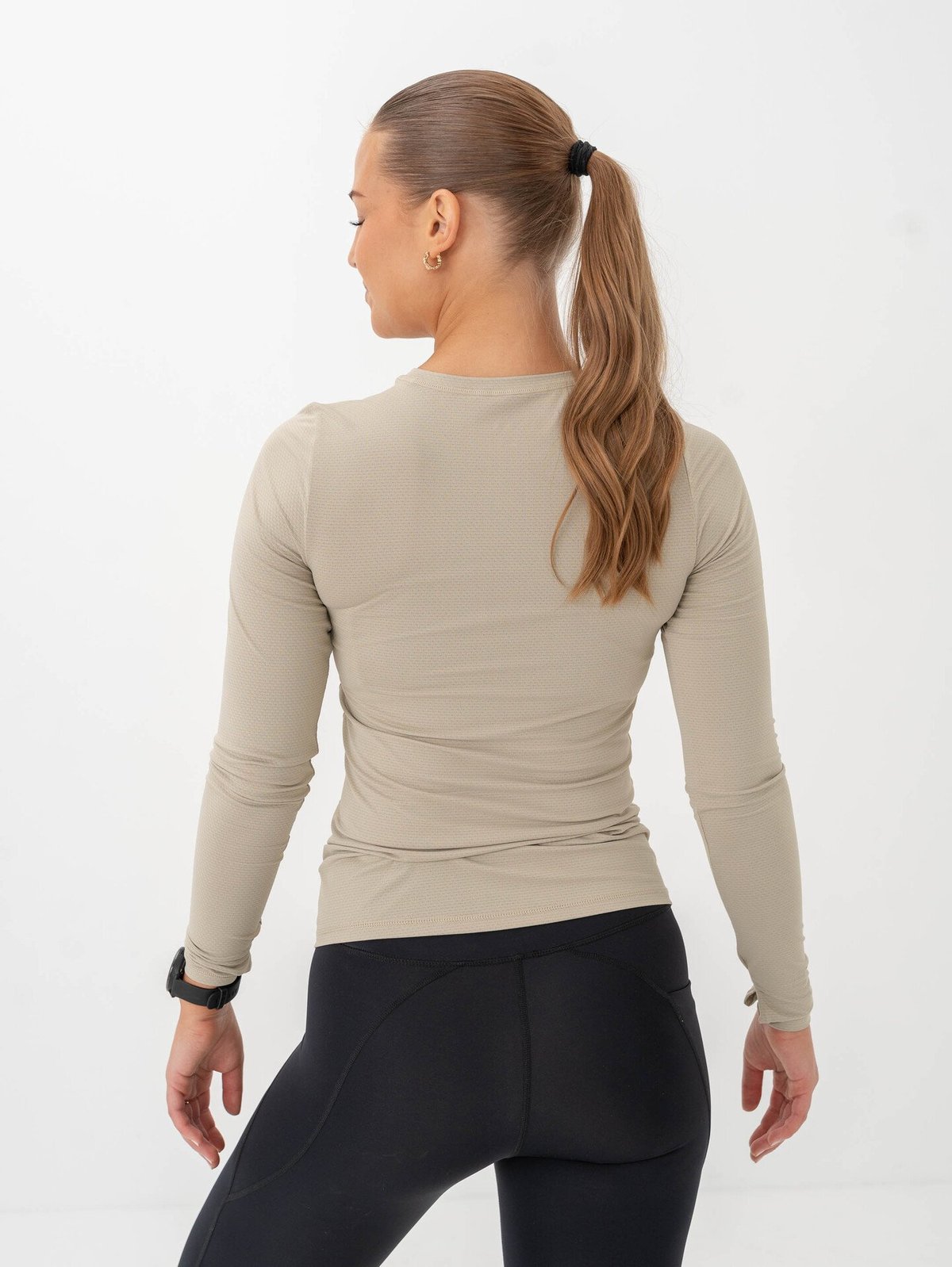 Röhnisch Jaquard Long Sleeve Agate Gray