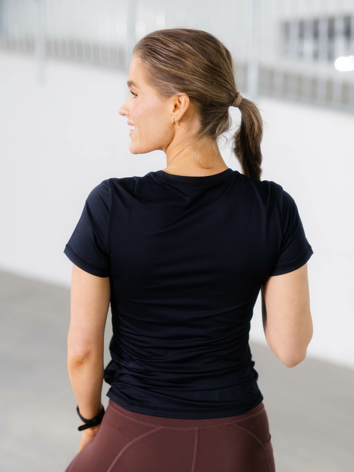 Röhnisch Jacquard Tee Black