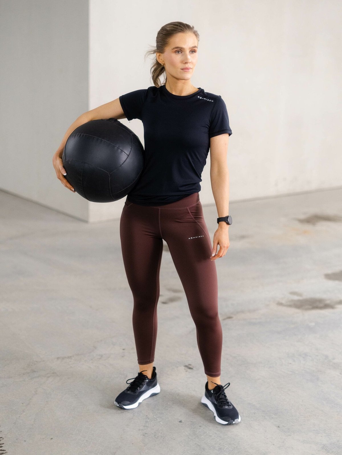 Röhnisch Jacquard Tee Black