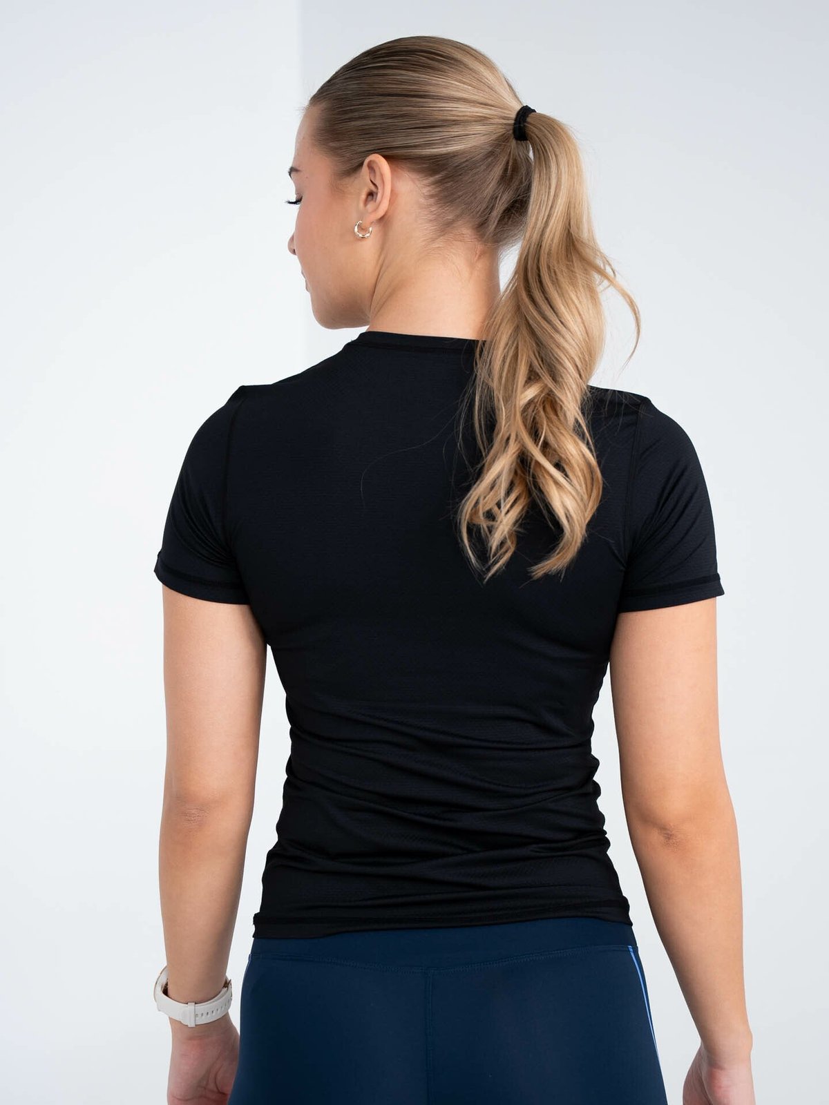 Röhnisch Jacquard Tee Black