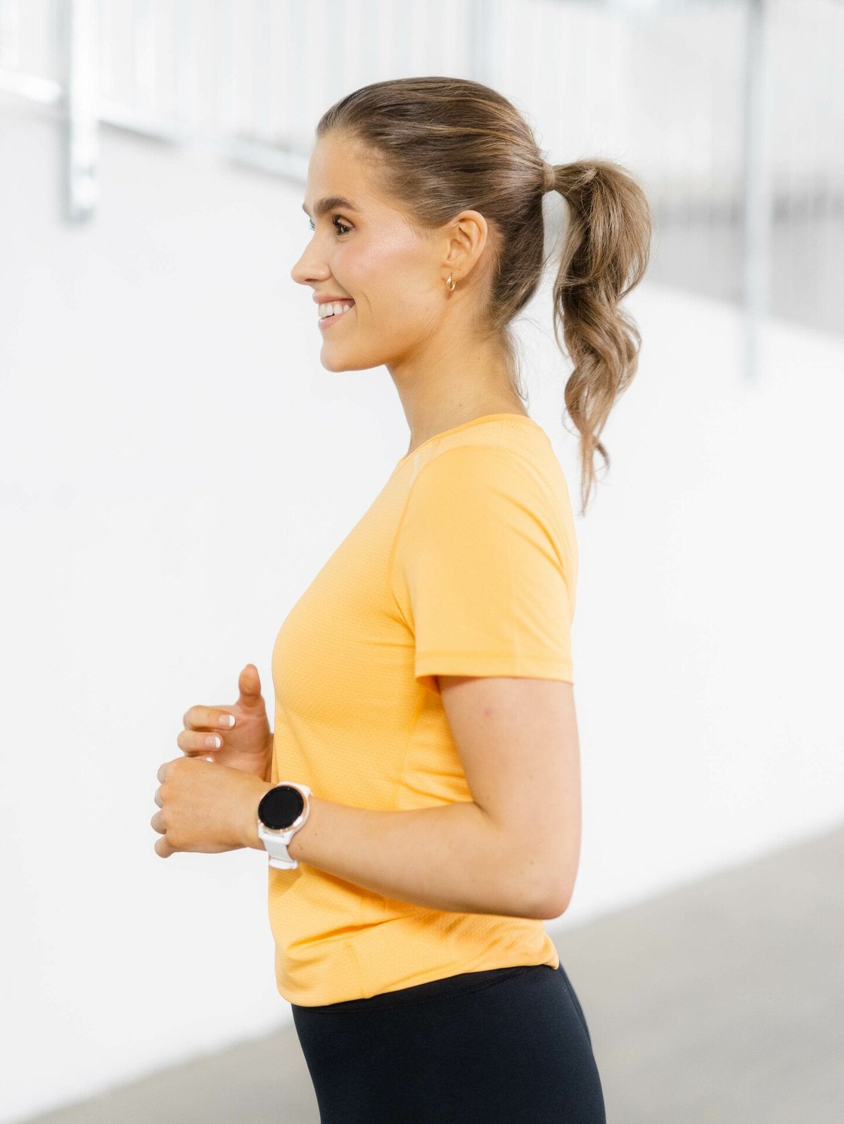 Röhnisch Jacquard Tee Blazing Orange