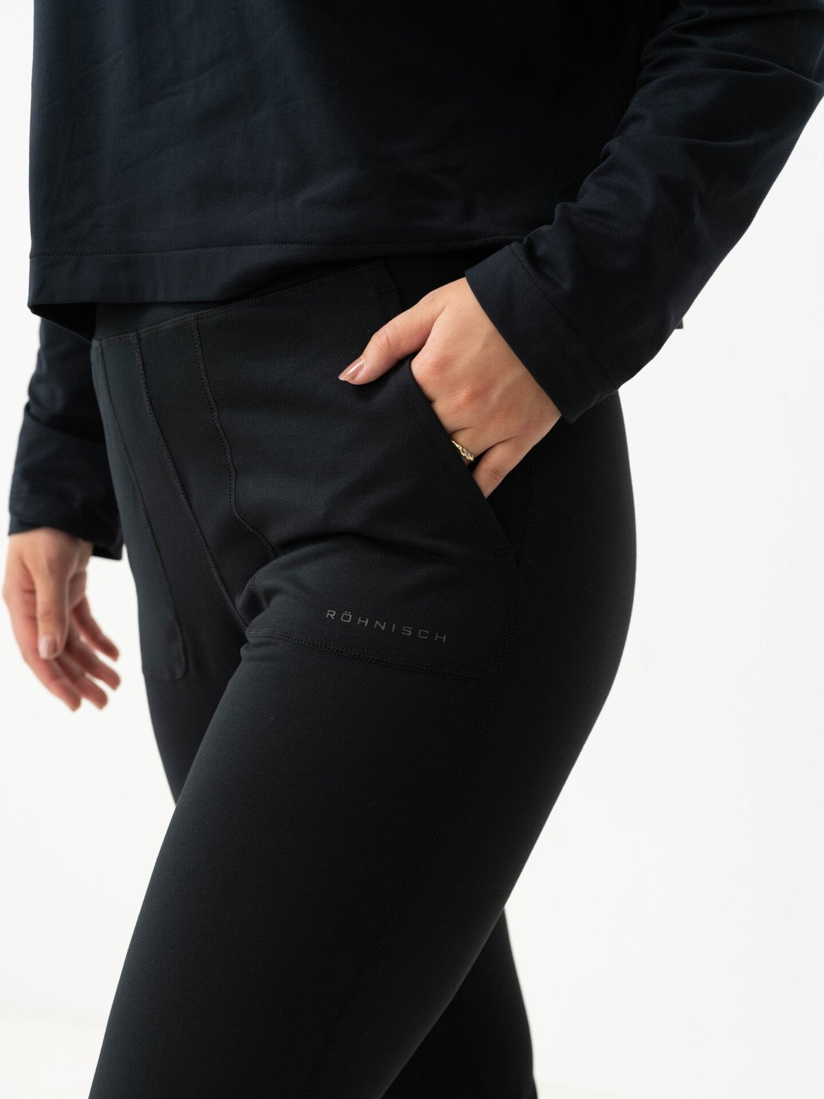 Röhnisch Soft Jersey Pants Black