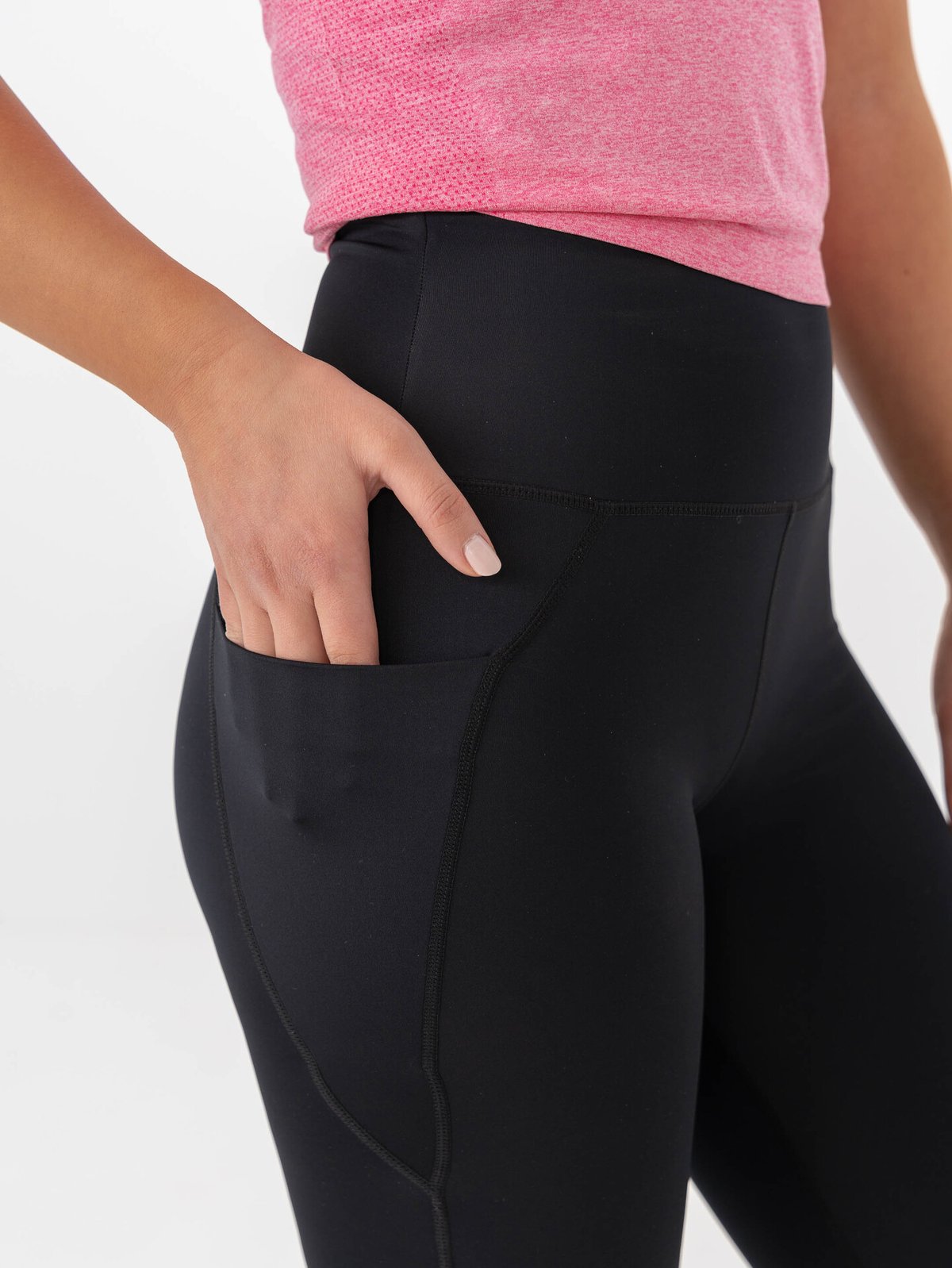 Röhnisch Flattering Curved High Waist Tights Black