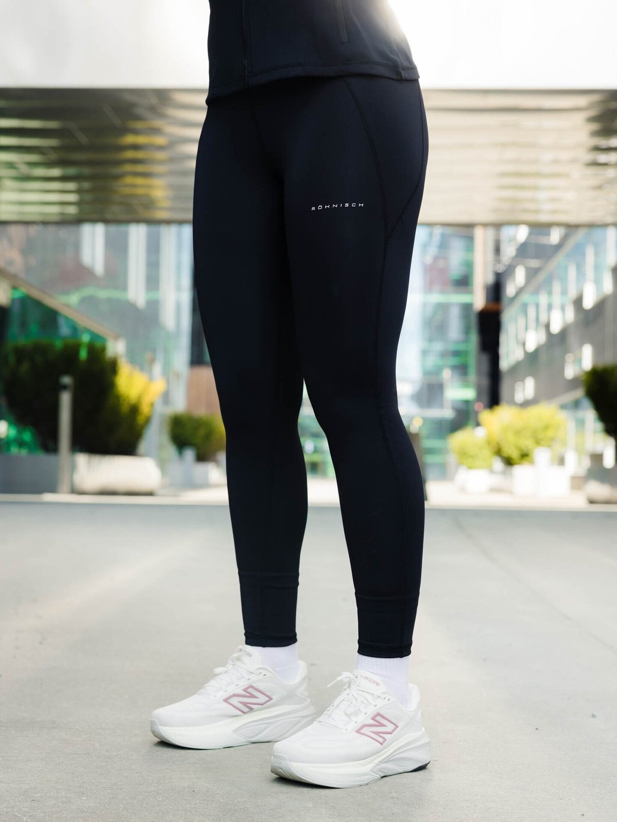 Röhnisch Flattering Curved High Waist Tights Black