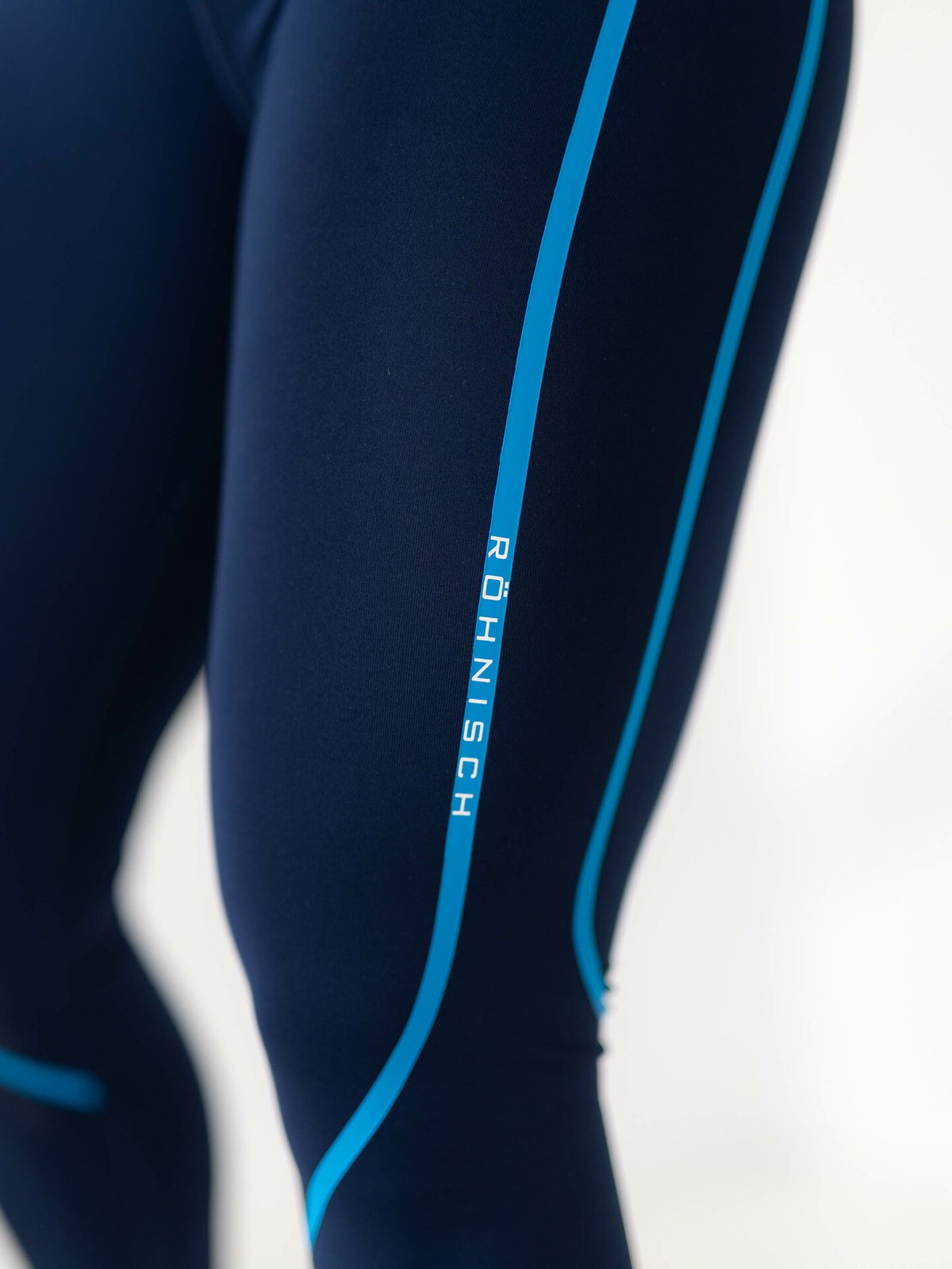 Röhnisch Distance Stripe Tights Navy