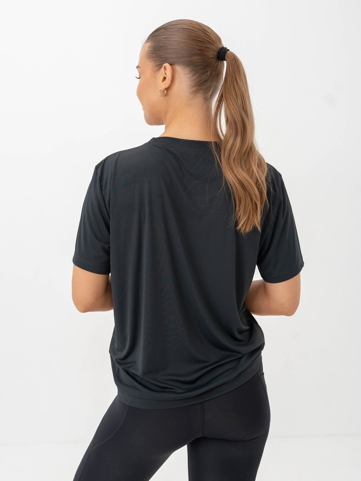 Röhnisch Court Loose Tee Black