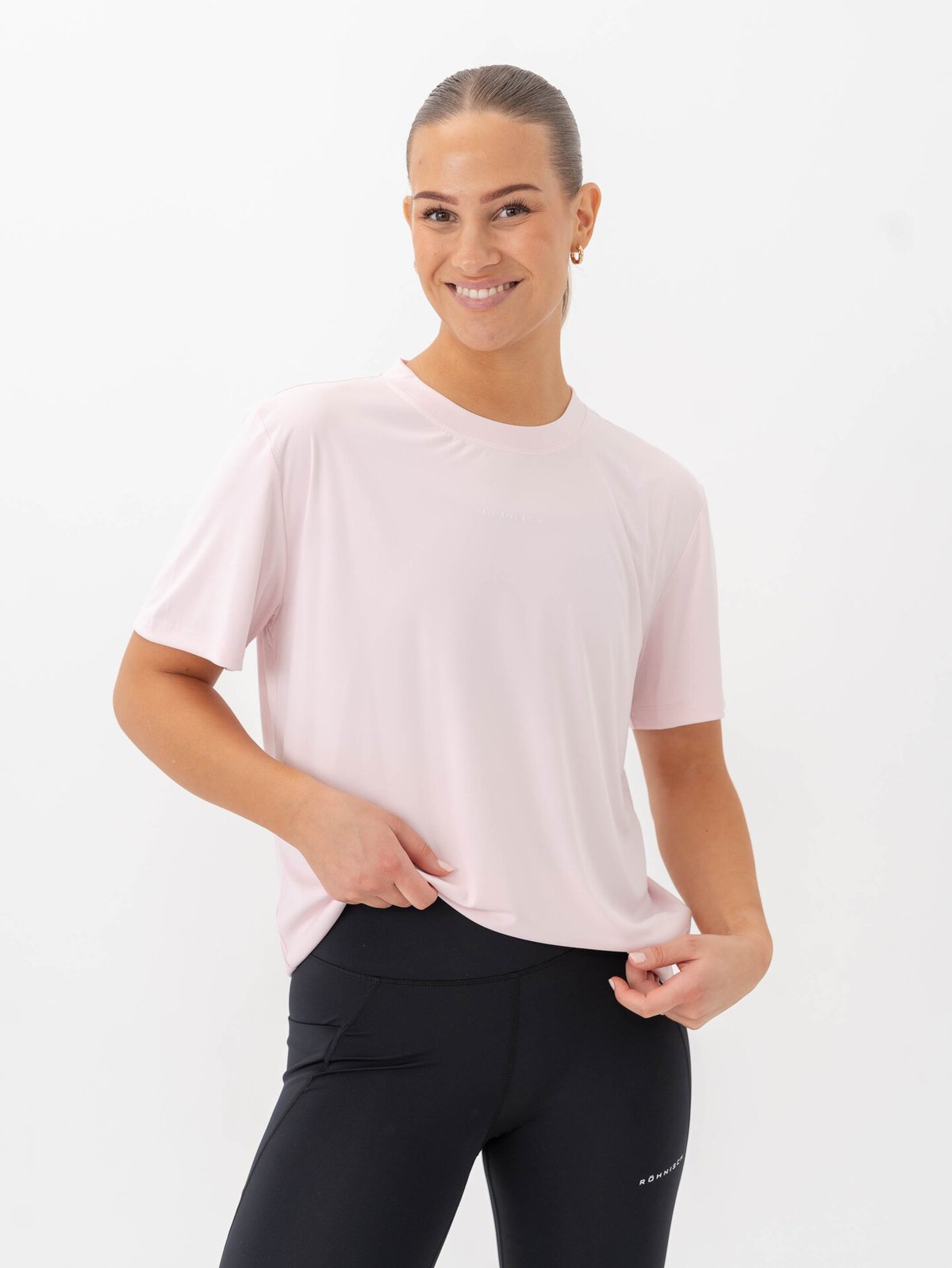 Röhnisch Court Loose Tee Cradle Pink