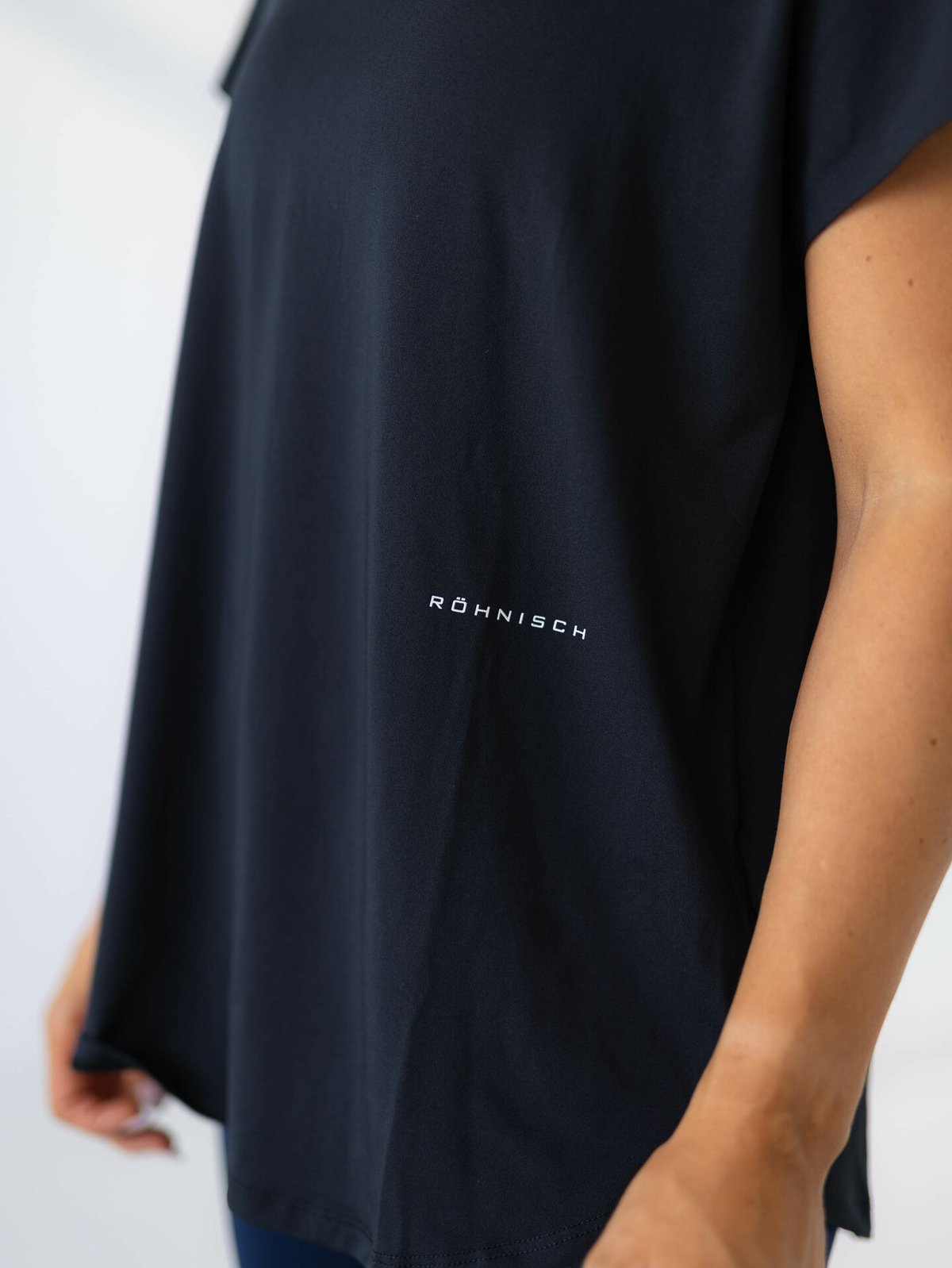 Röhnisch Jersey Loose Tee Black