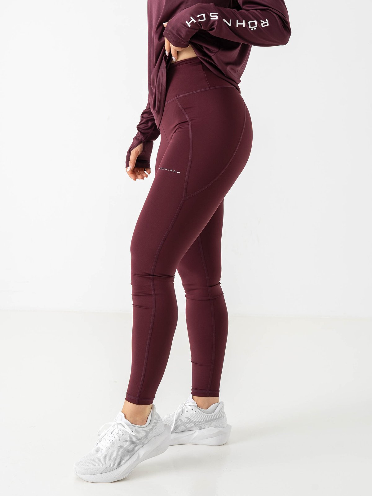 Röhnisch Flattering High Waist Tights Burgunder