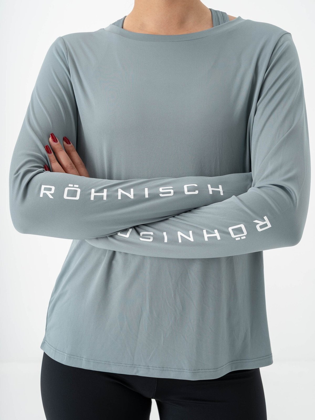 Röhnisch Team Logo Long Sleeve Stormy Sea