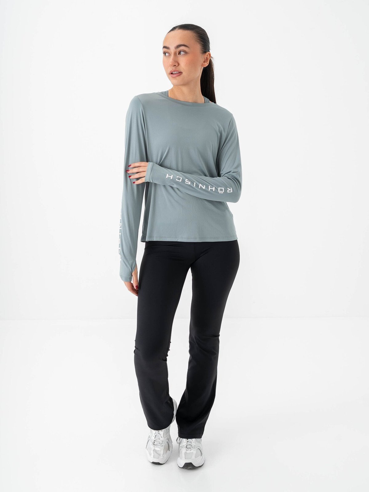 Röhnisch Team Logo Long Sleeve Stormy Sea