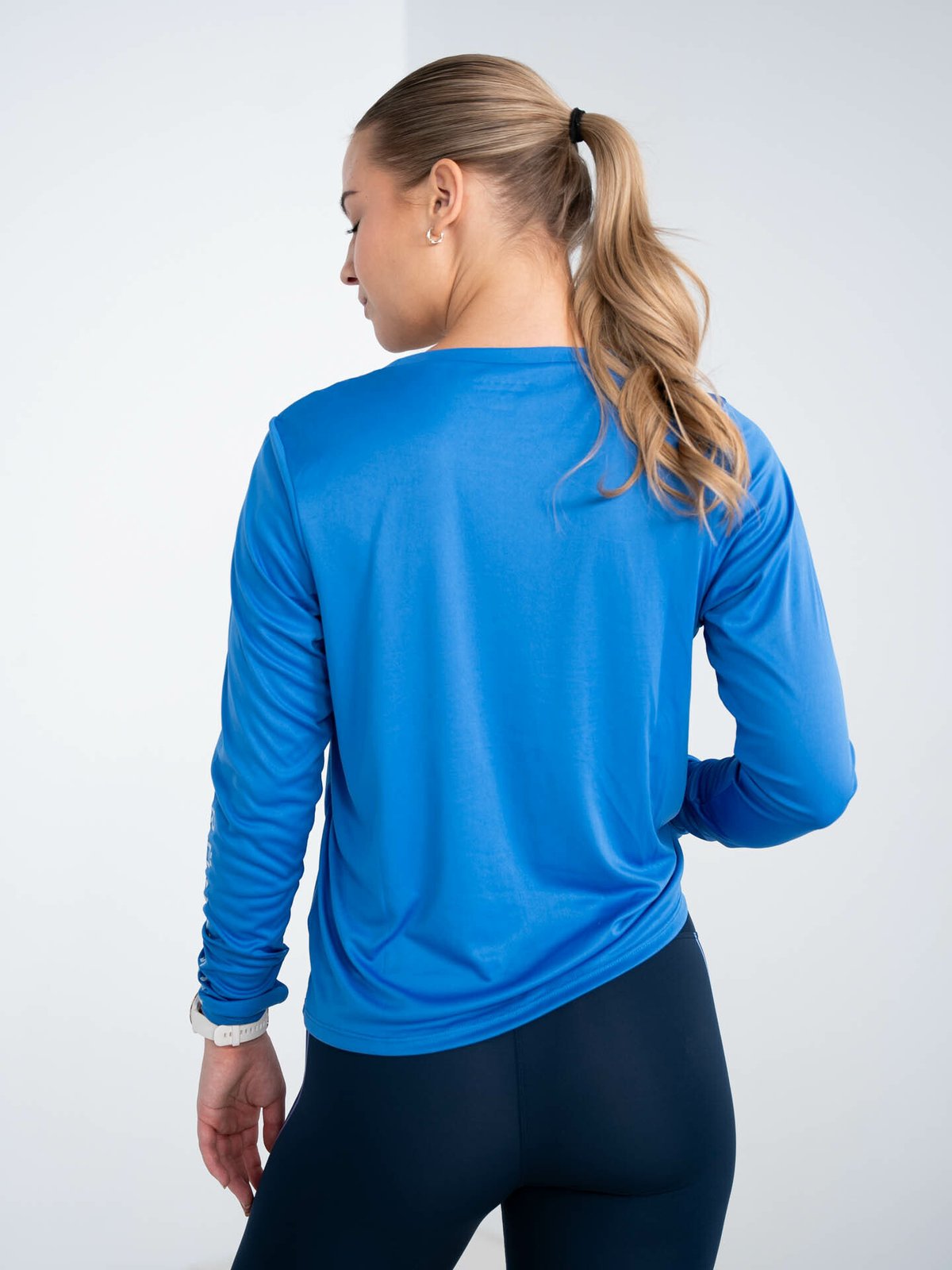 Röhnisch Team Logo Long Sleeve Retro Blue