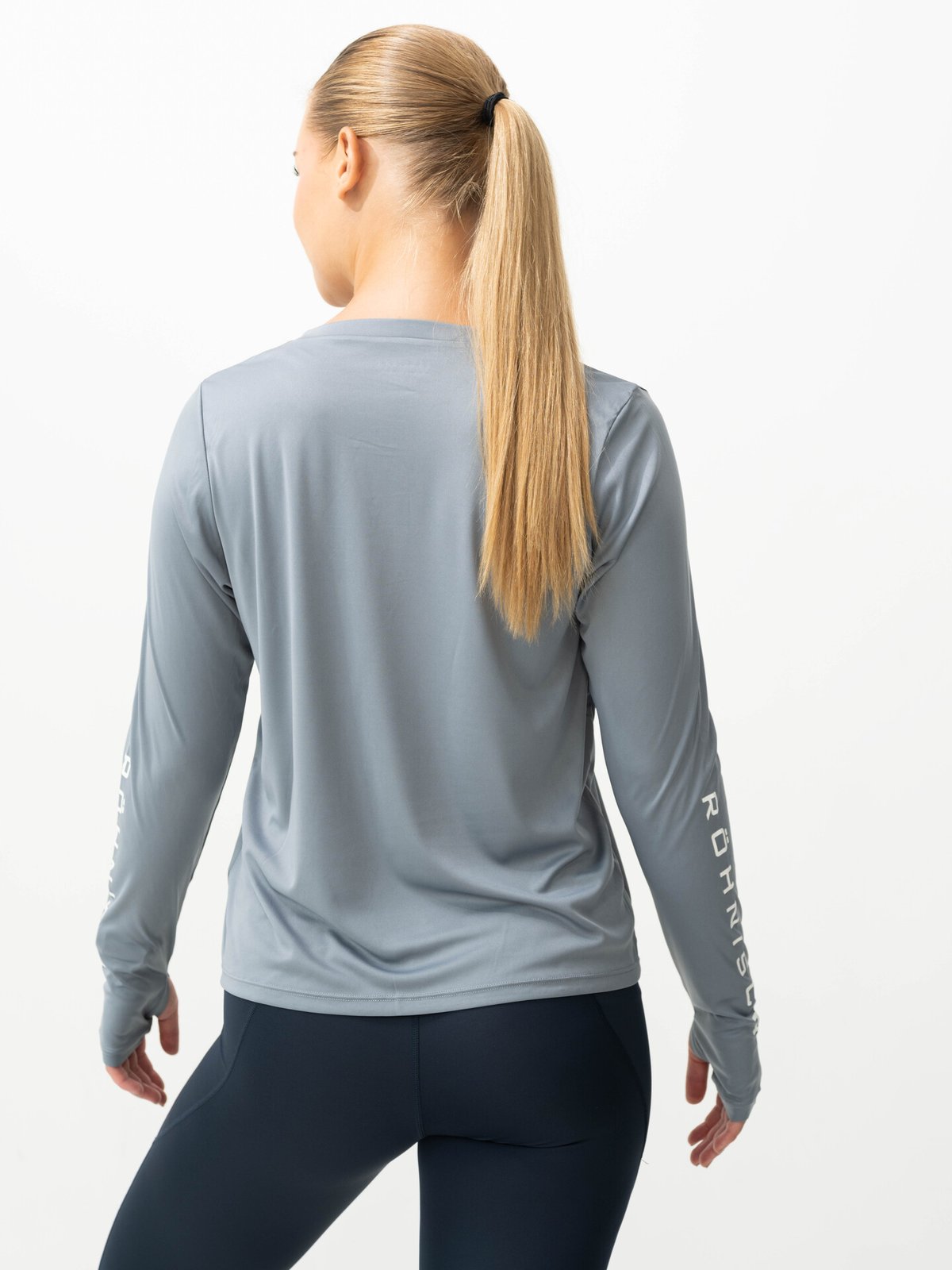 Röhnisch Team Logo Long Sleeve Flint Stone
