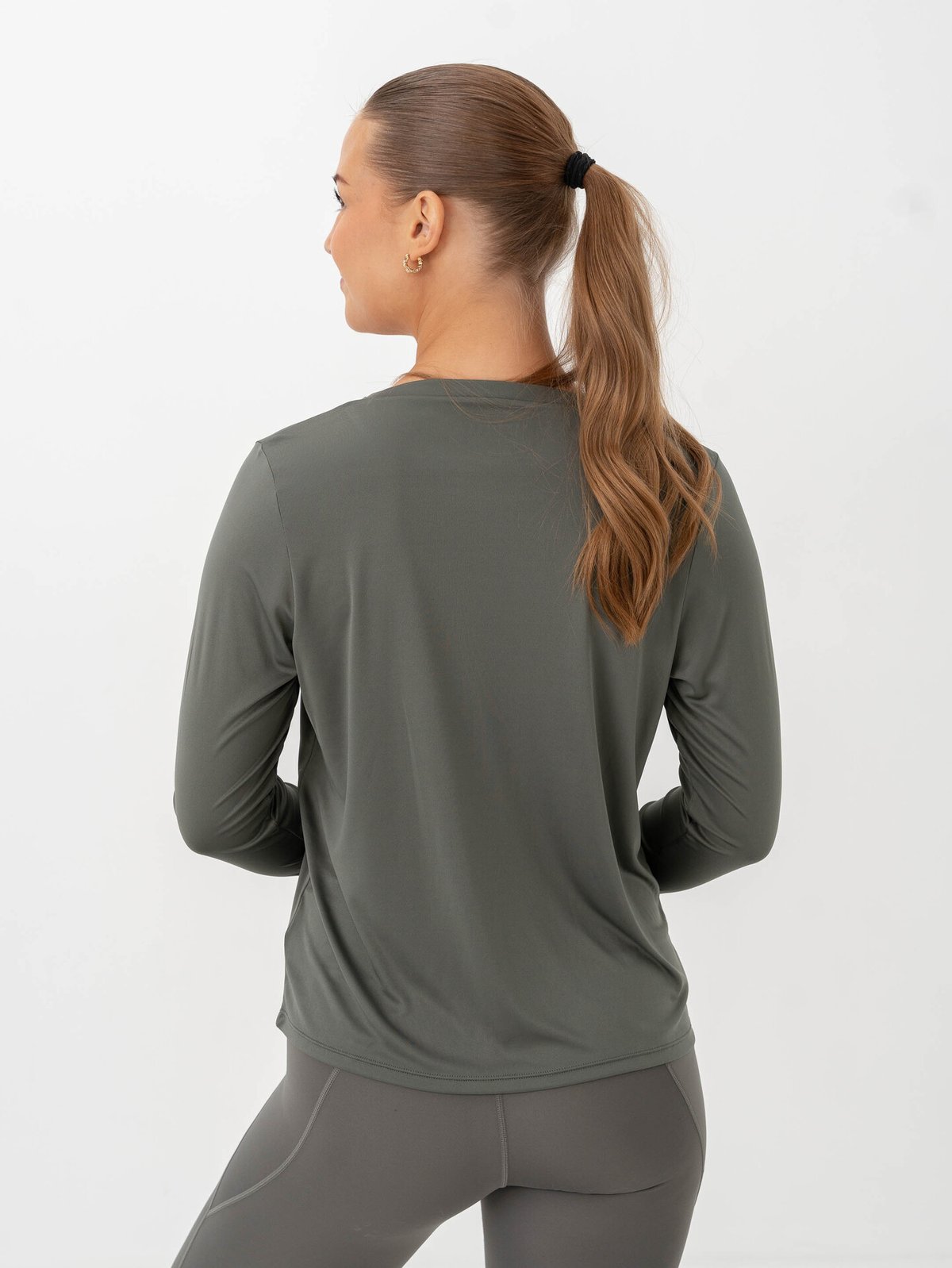 Röhnisch Team Logo Long Sleeve Gunmetal