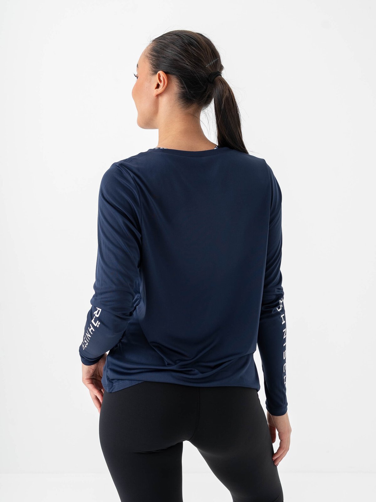 Röhnisch Team Logo Long Sleeve Indigo
