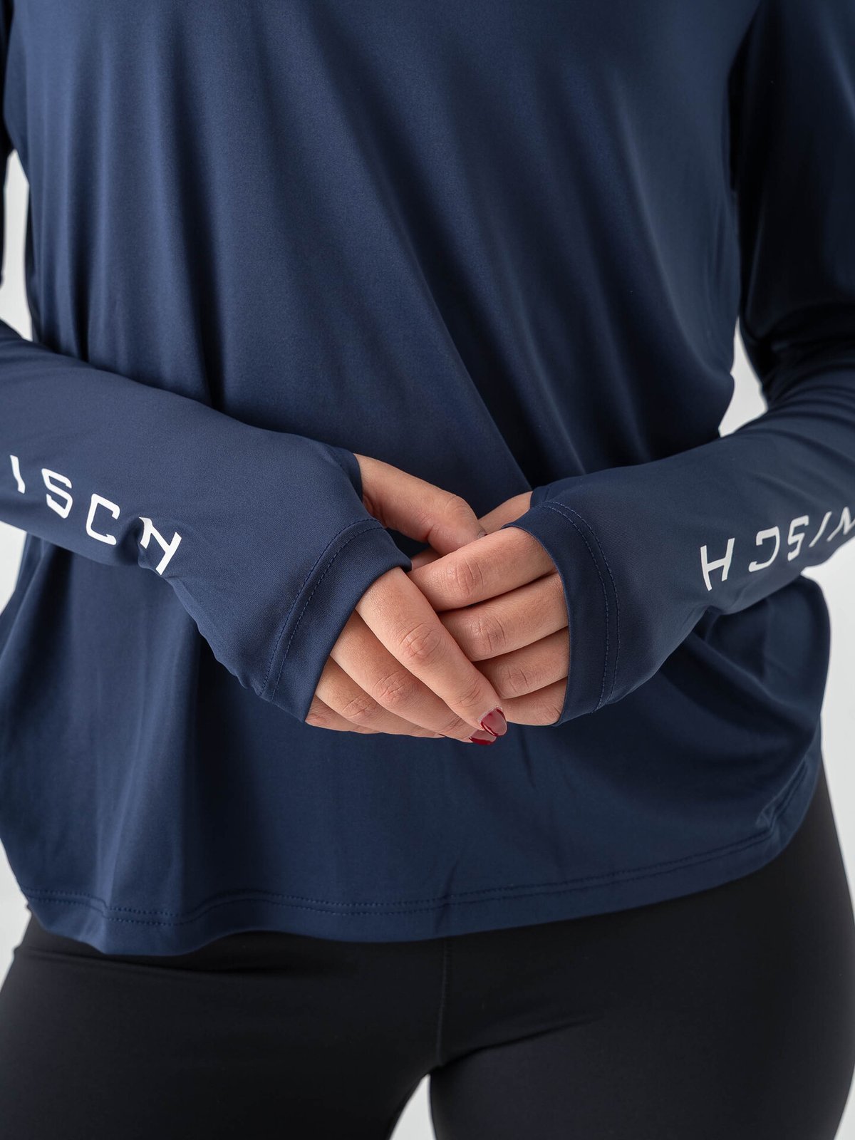 Röhnisch Team Logo Long Sleeve Indigo