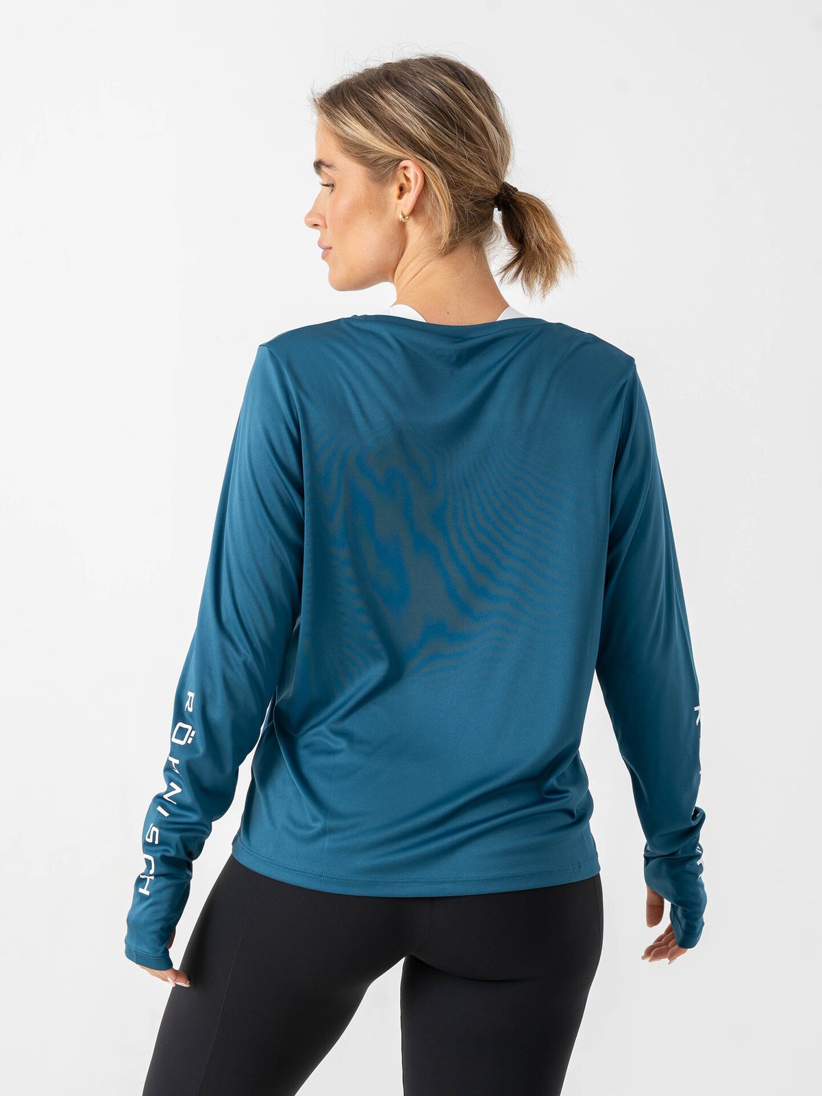 Röhnisch Team Logo Long Sleeve Blå