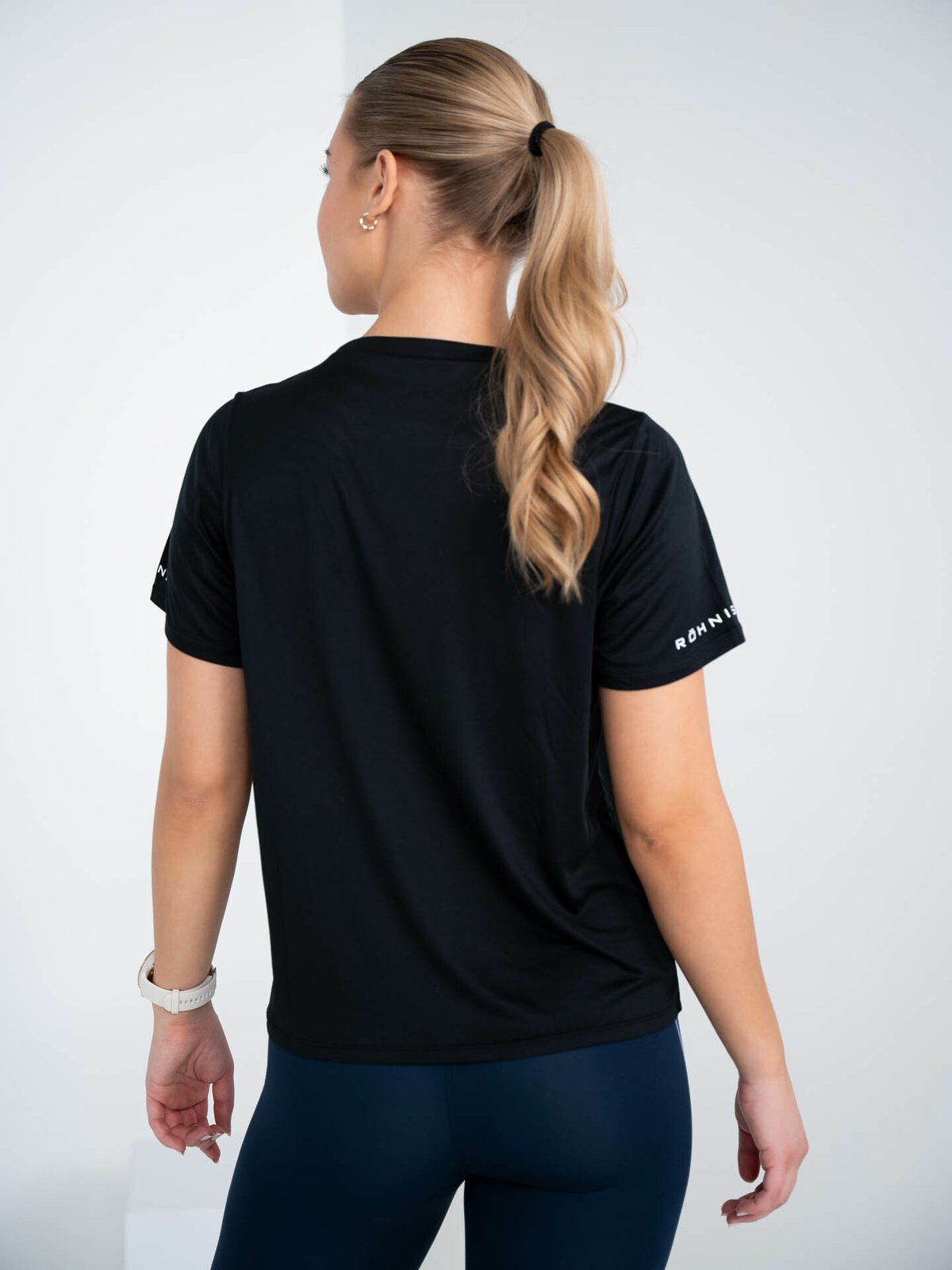 Röhnisch Team Logo Tee Black