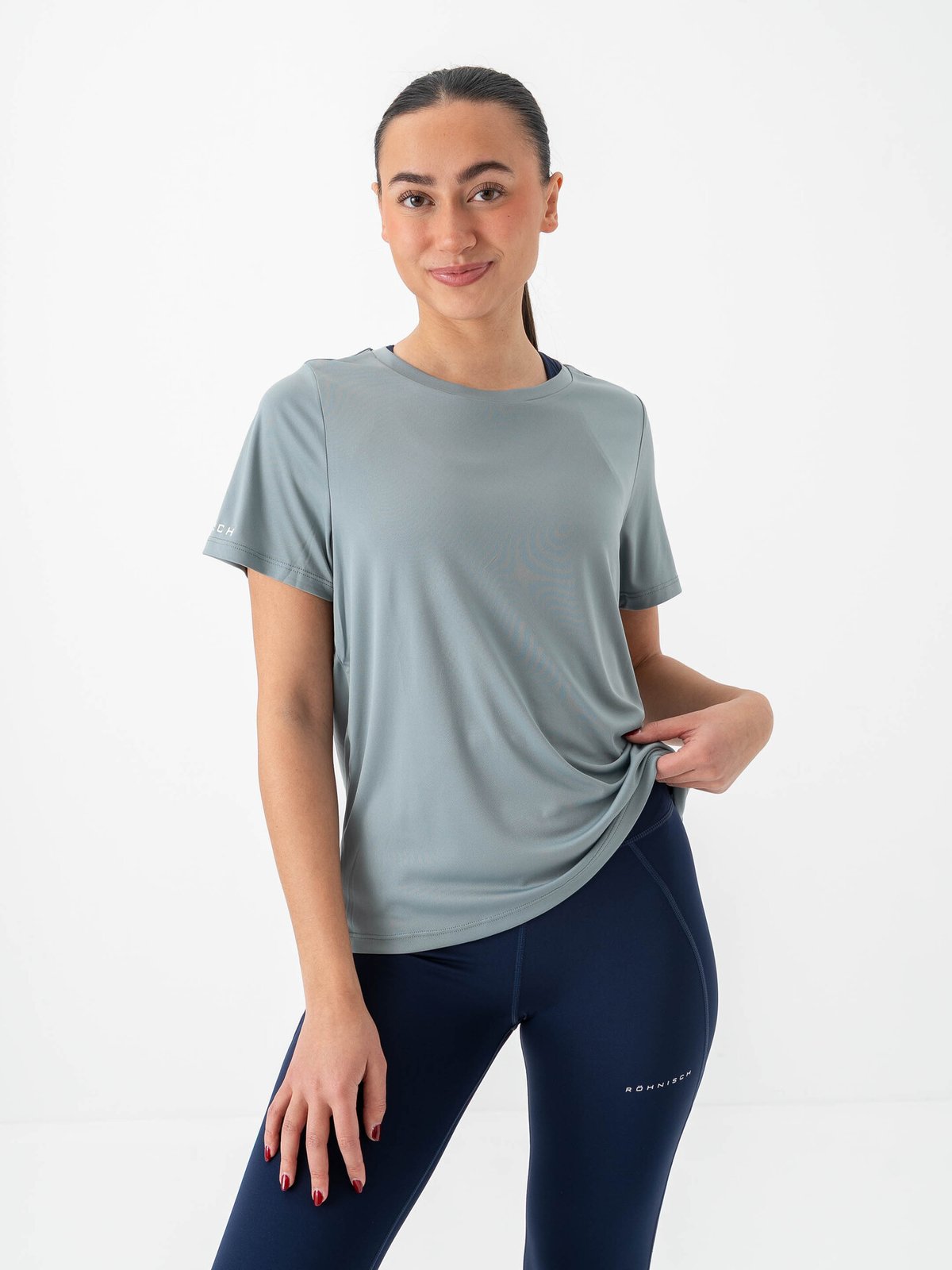 Röhnisch Team Logo Tee Stormy Sea